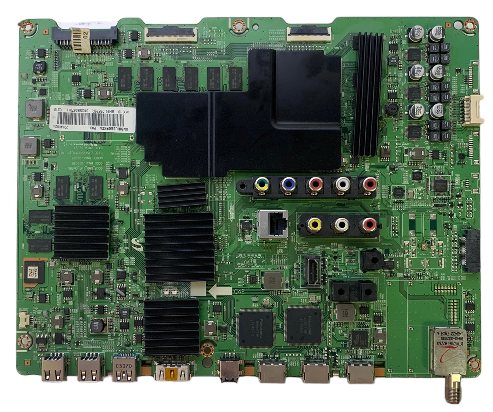 Samsung BN94-07675R Main Board for UN50HU8550FXZA (Version IH01)