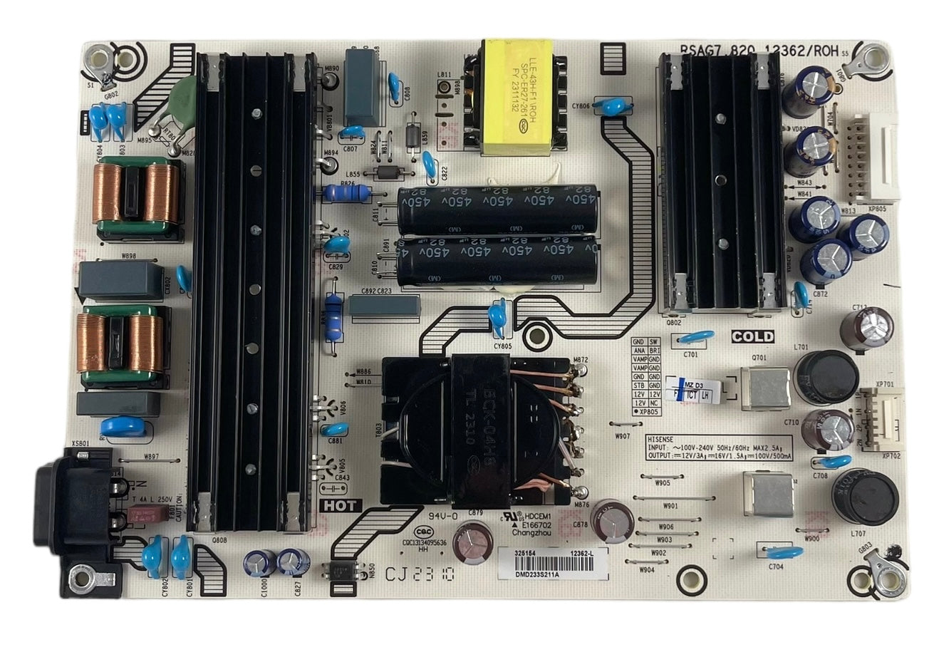 Hisense 325154 Power Supply / LED Driver Board