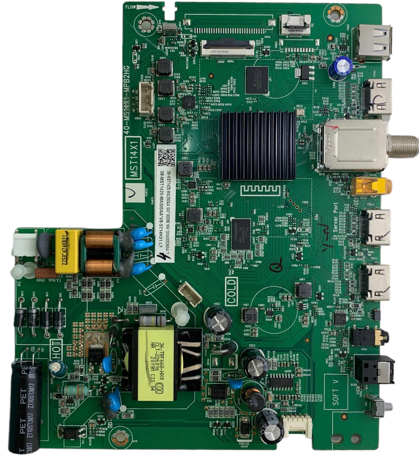 TCL 08-MST1425-MA200AA Main Board/Power Supply for 32S331