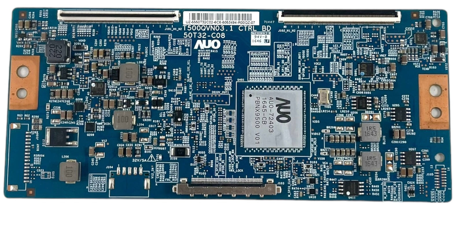 Vizio 55.50T32.C02 (T500QVN03.1 CTRL BD, 50T32-C08) T-Con Board for 50H8C