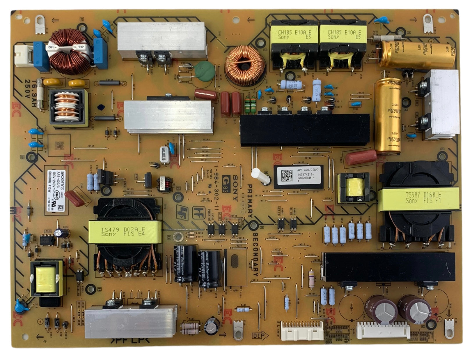 Sony 1-474-742-11 G83 Power Supply Board