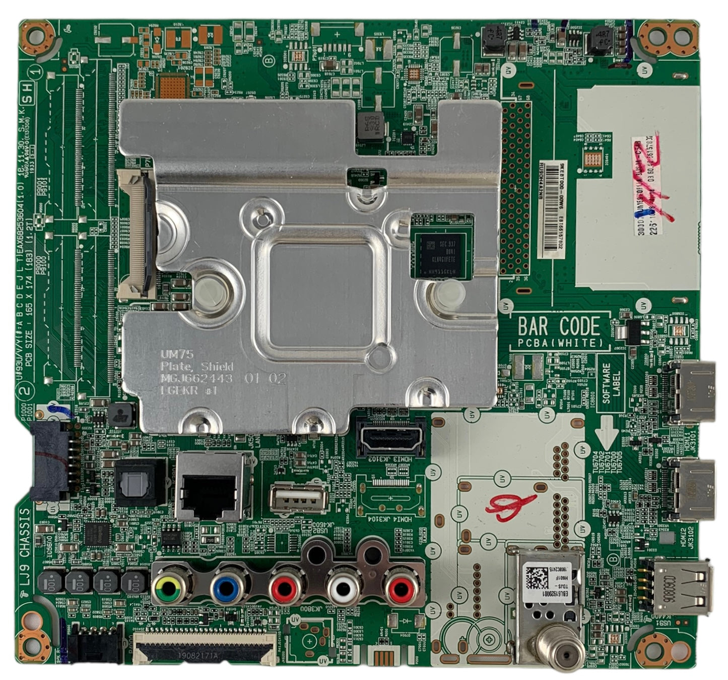 LG EBT66157802 Main Board for 70UM6970PUA.BUSMLOR