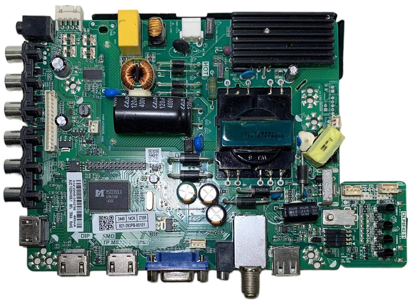 Westinghouse 8140401922 Main/Power Supply Board for DWM42F2G1