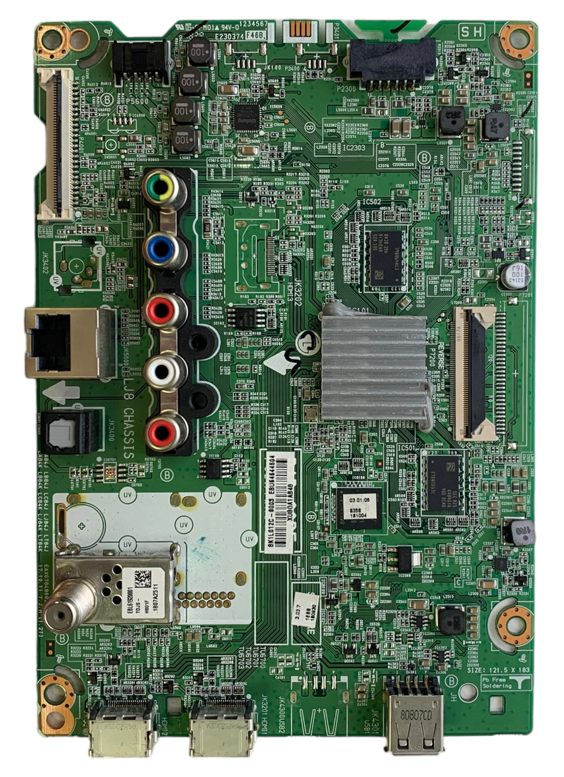 LG EBU64644604 Board for 43LK5700PUA.BUSWLJM