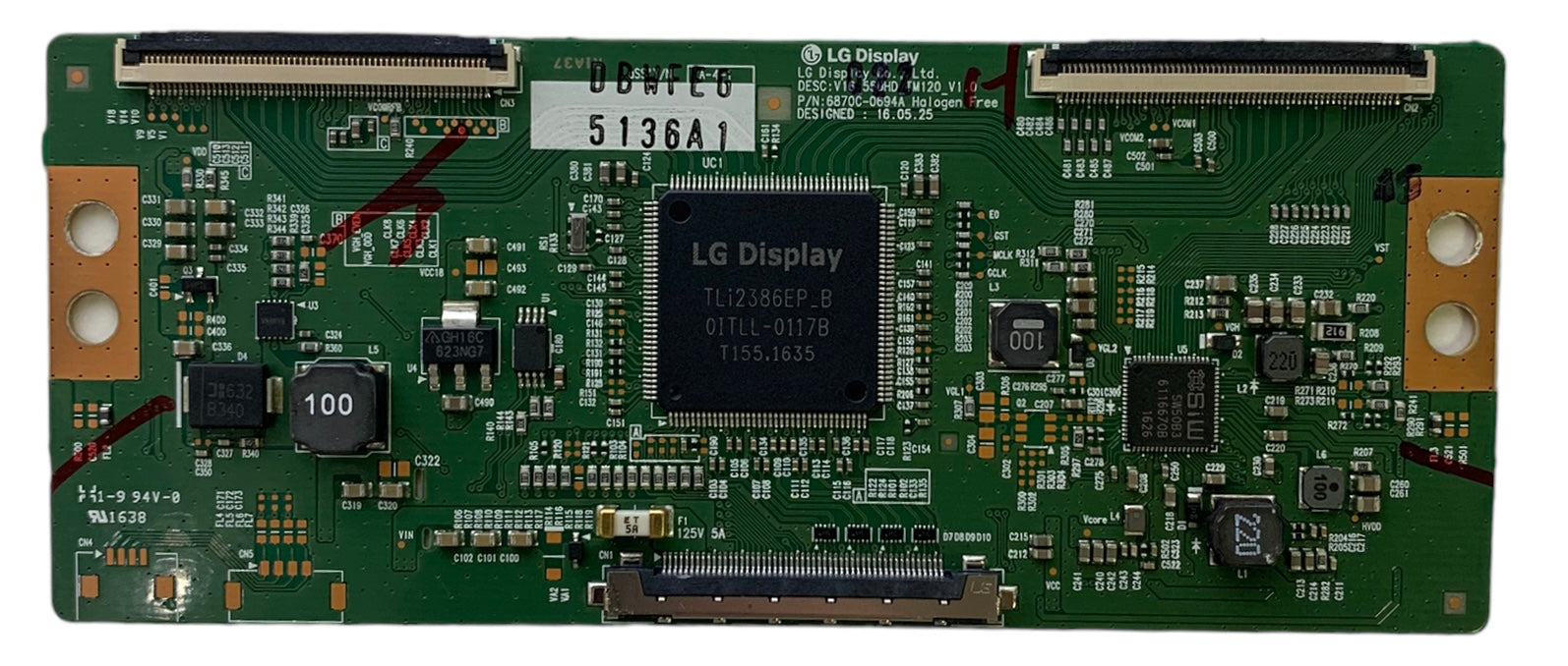 LG 6871L-5136A (6870C-0694A) T-Con Board