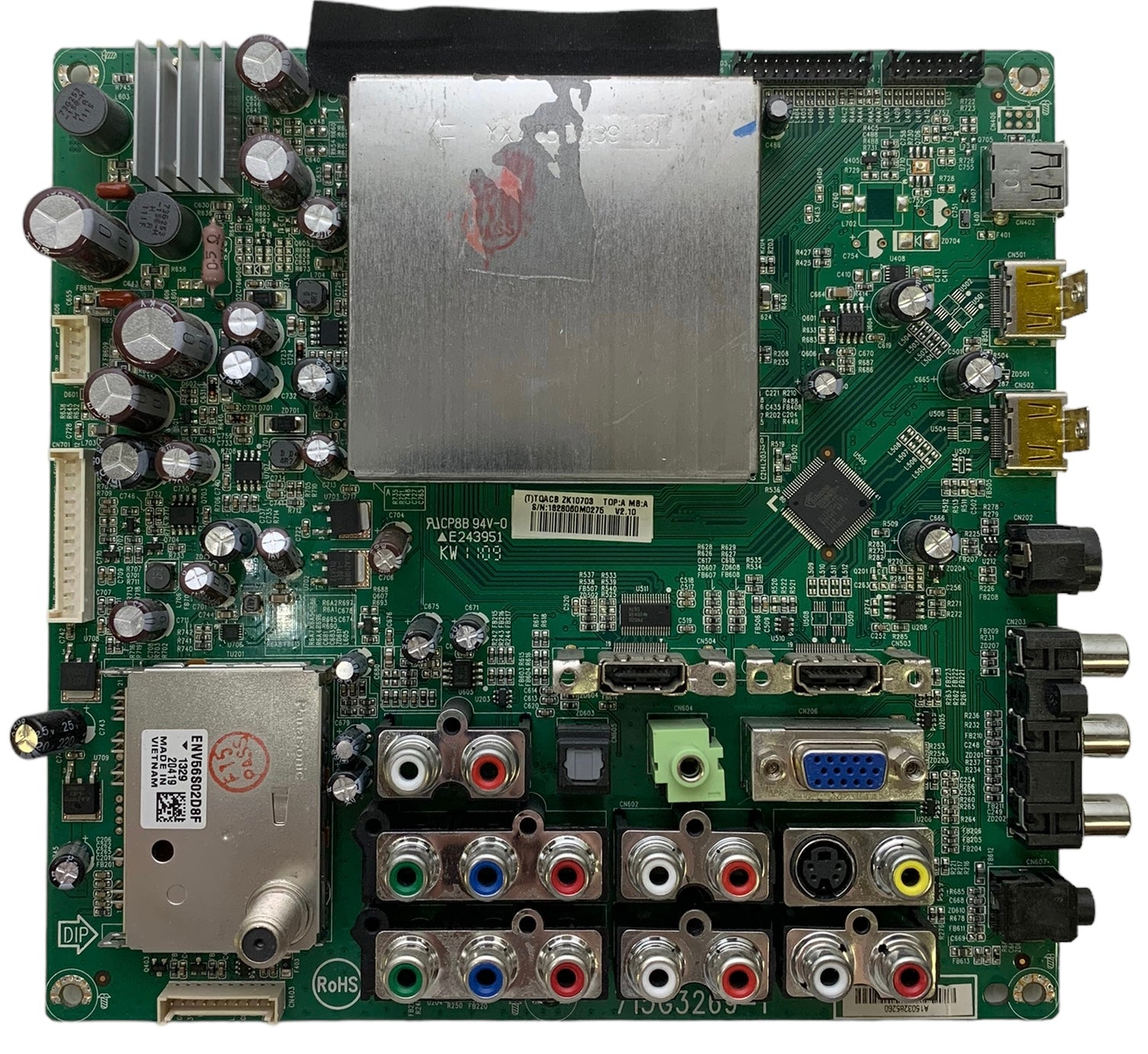 NEC CBPFTQACBZK10703 (715G3269-1) Main Board for E421