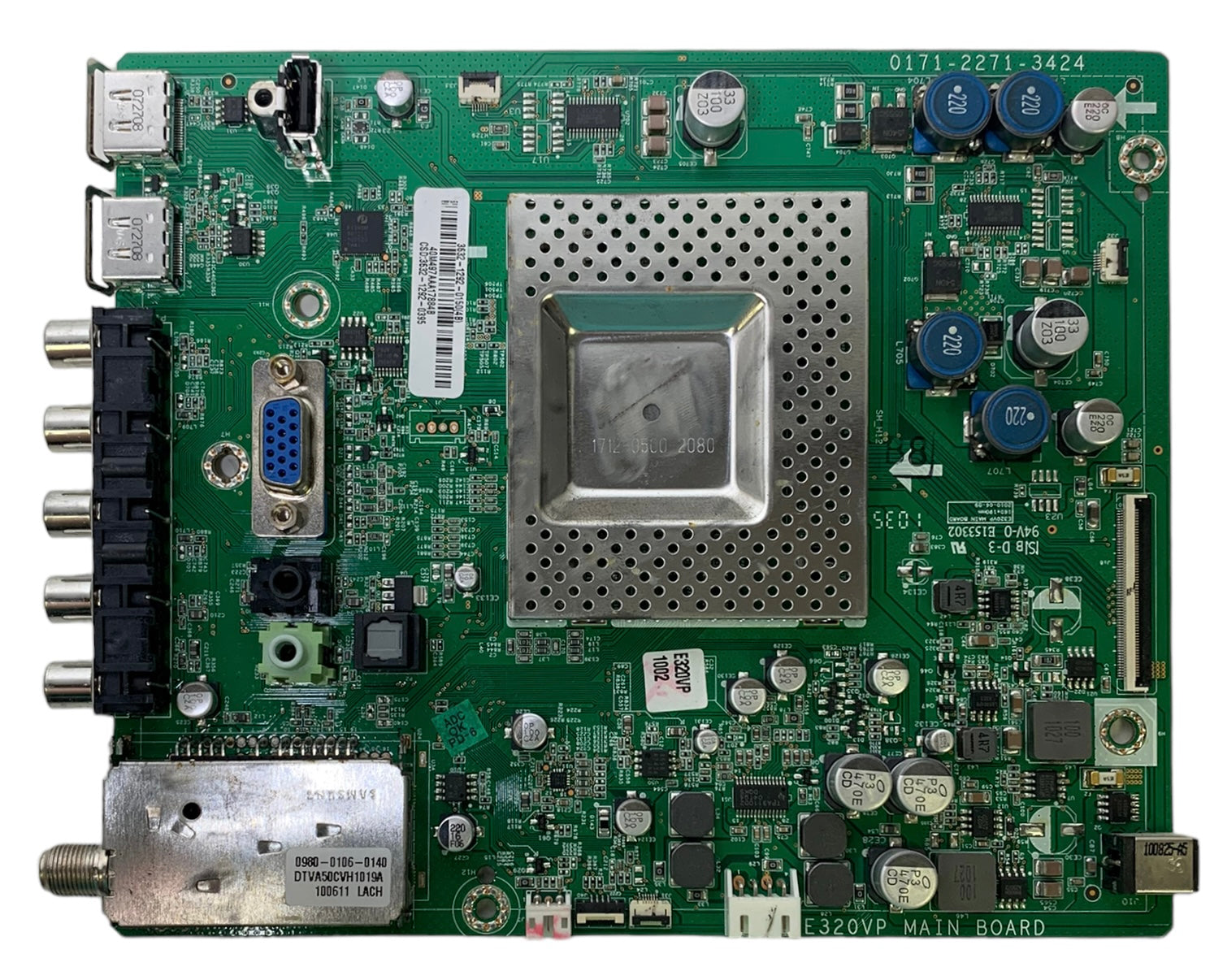 Vizio 3632-1292-0150 (3632-1292-0395) Main Board for E320VP