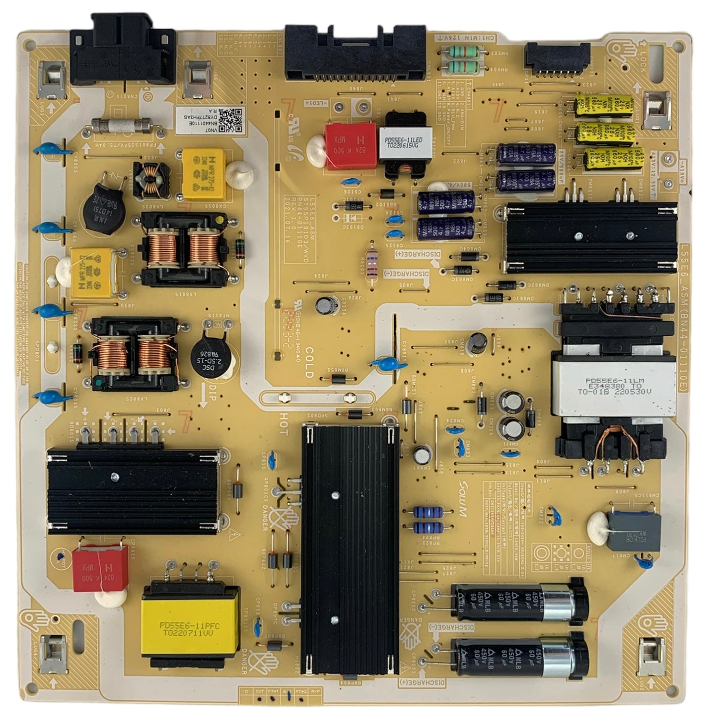 Samsung BN44-01110E Power Supply / LED Board for UN55AU8000FXZA (FJ21)