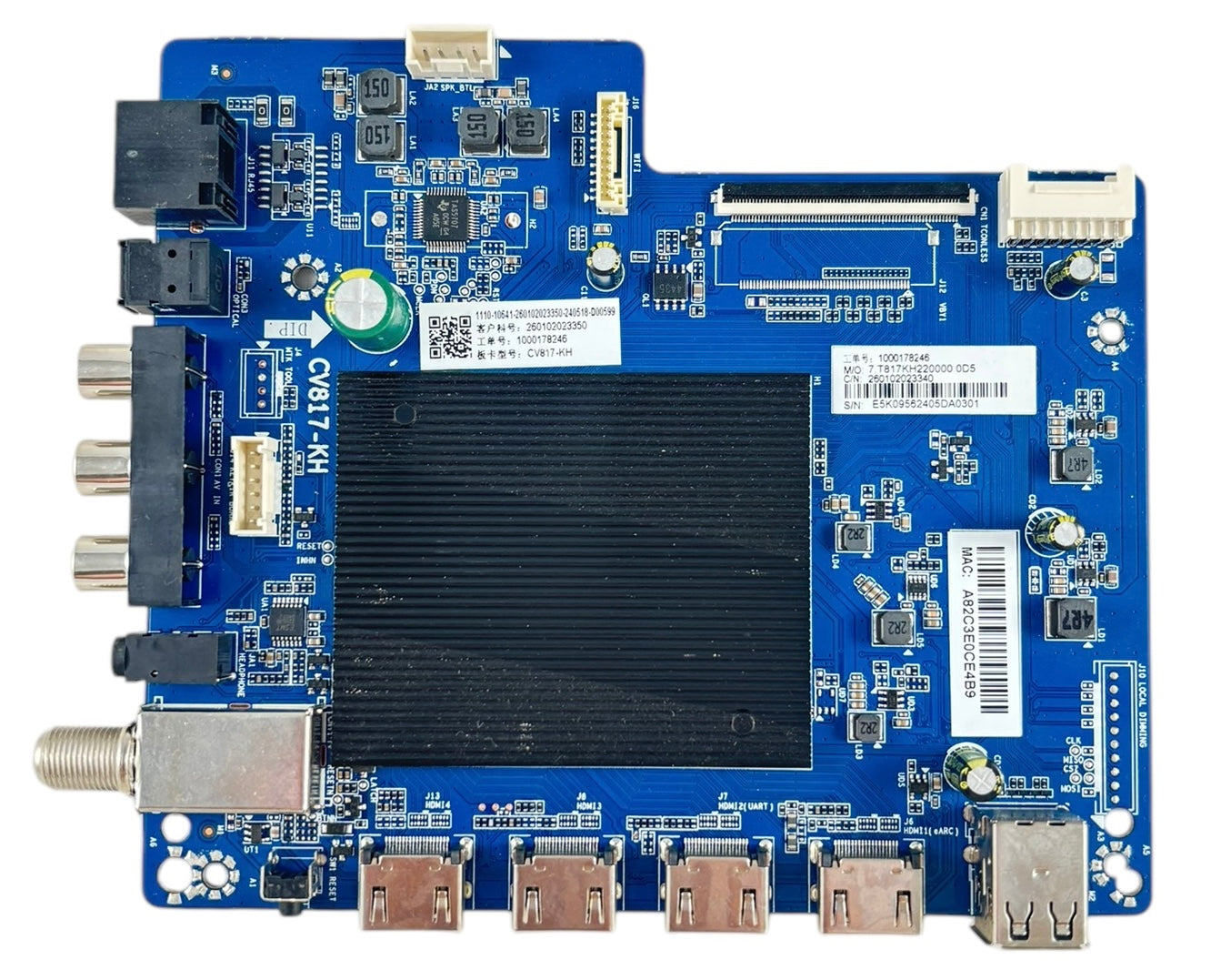 Philips 260102023350 Main Board for 55PUL6643/F7