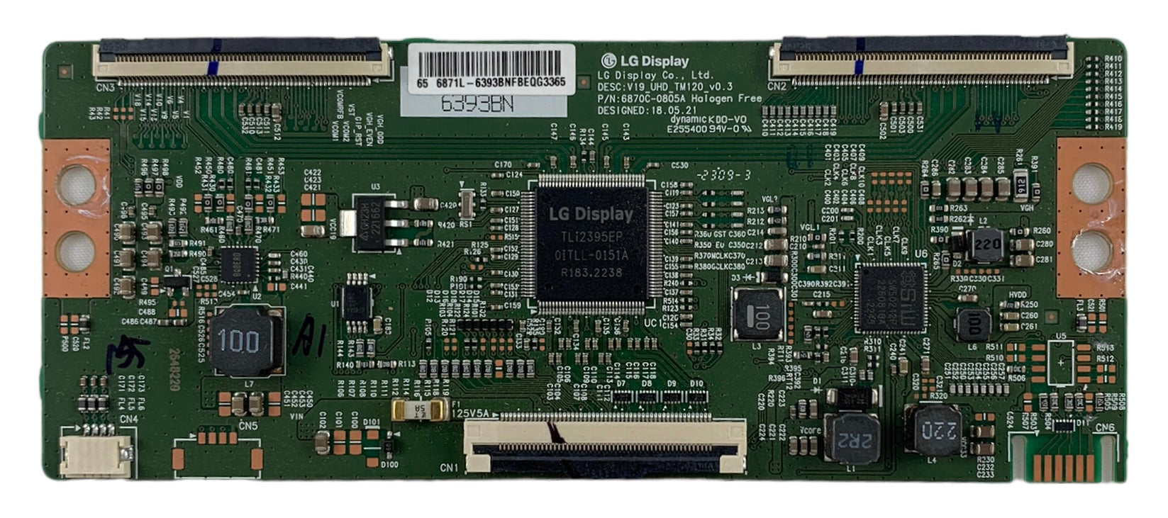 Element 6871L-6393B T-Con Board
