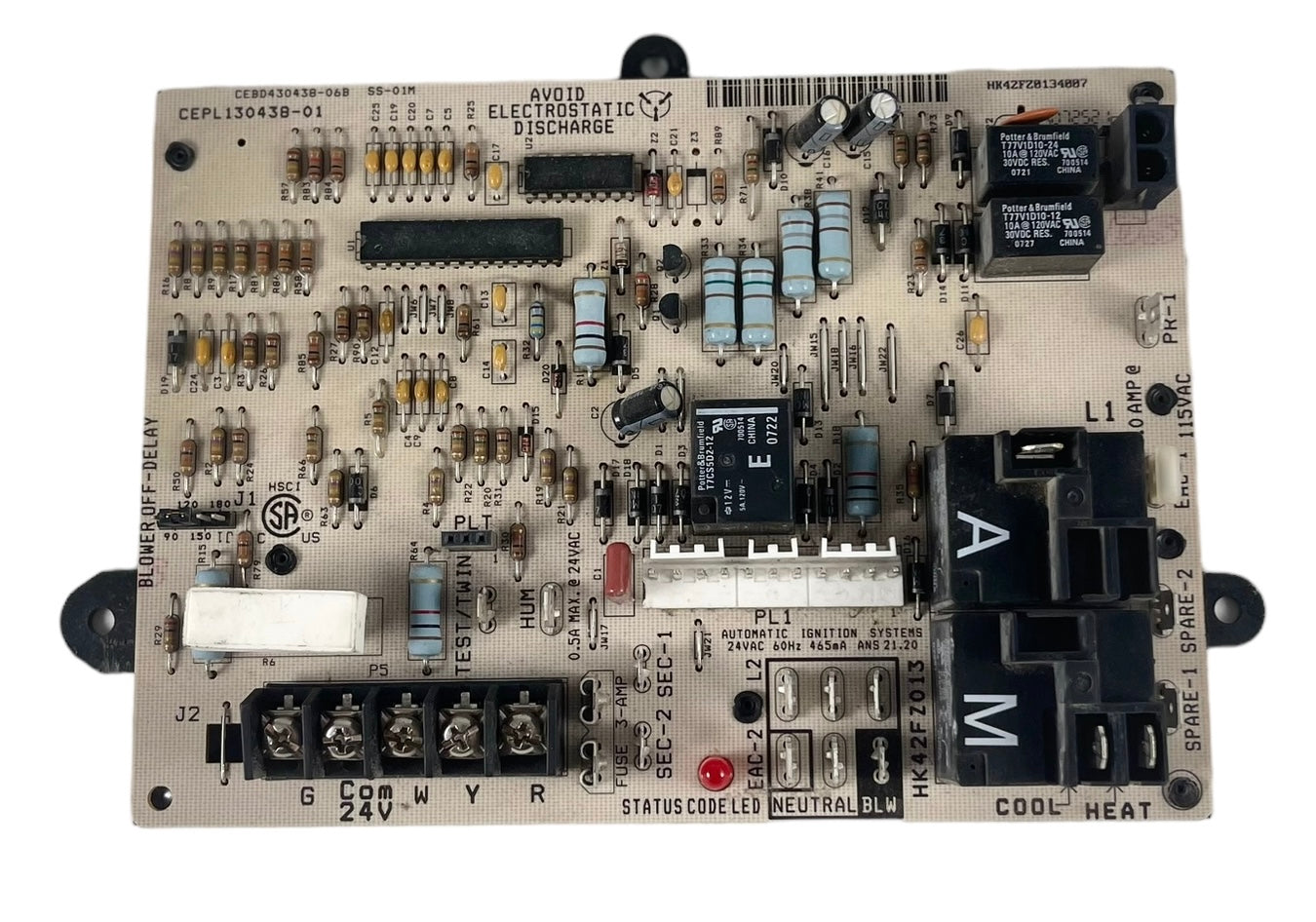 Carrier Bryant HK42FZ013 Furnace Control Board