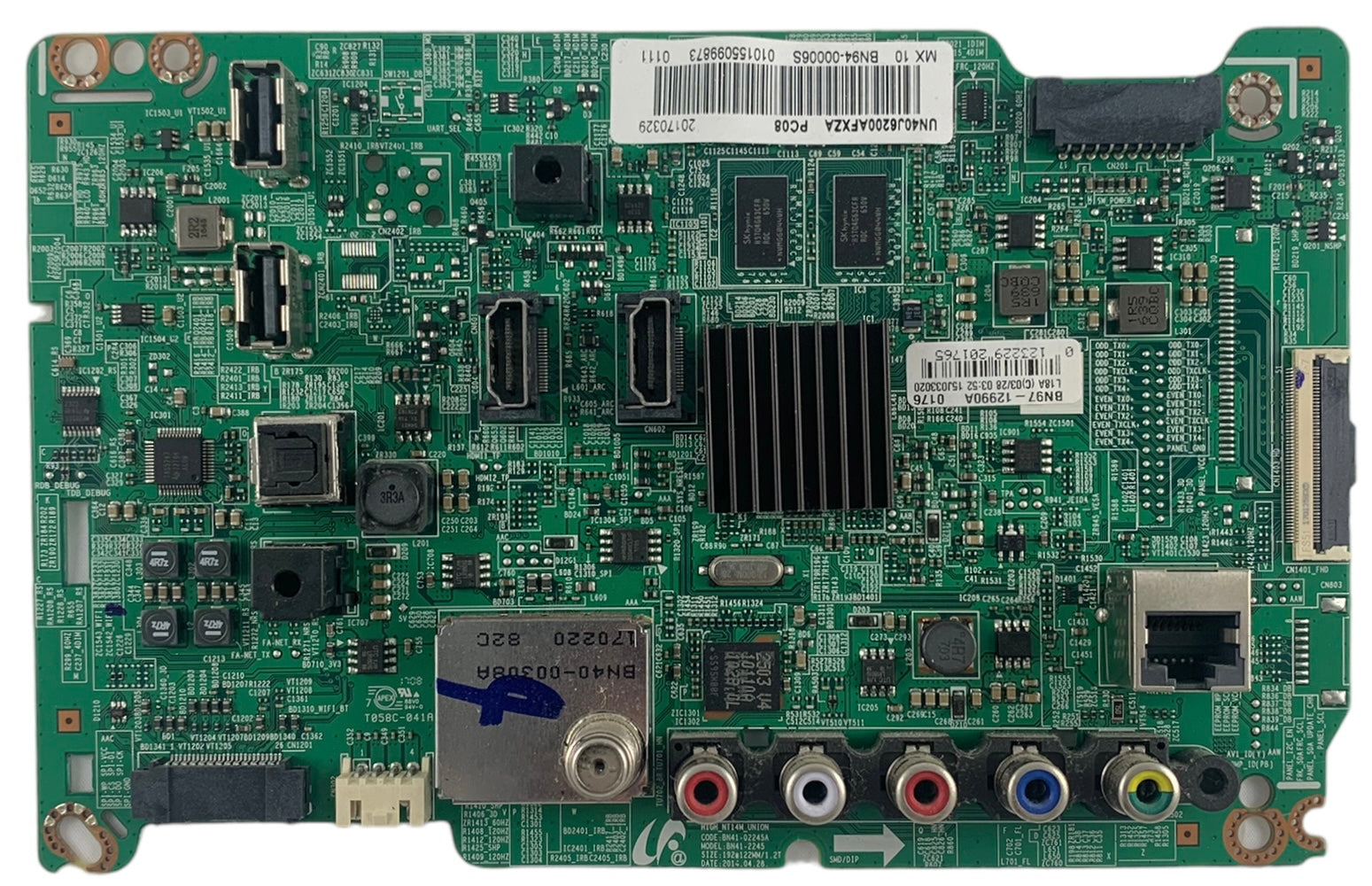Samsung BN94-00006S Main Board for UN40J6200AFXZA