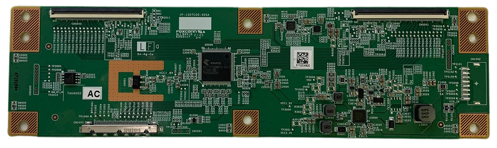 Sharp 4T B70CJ1U T Con Board 1P 1207C00 40SA V2 (TAUA002AC) (SHARP