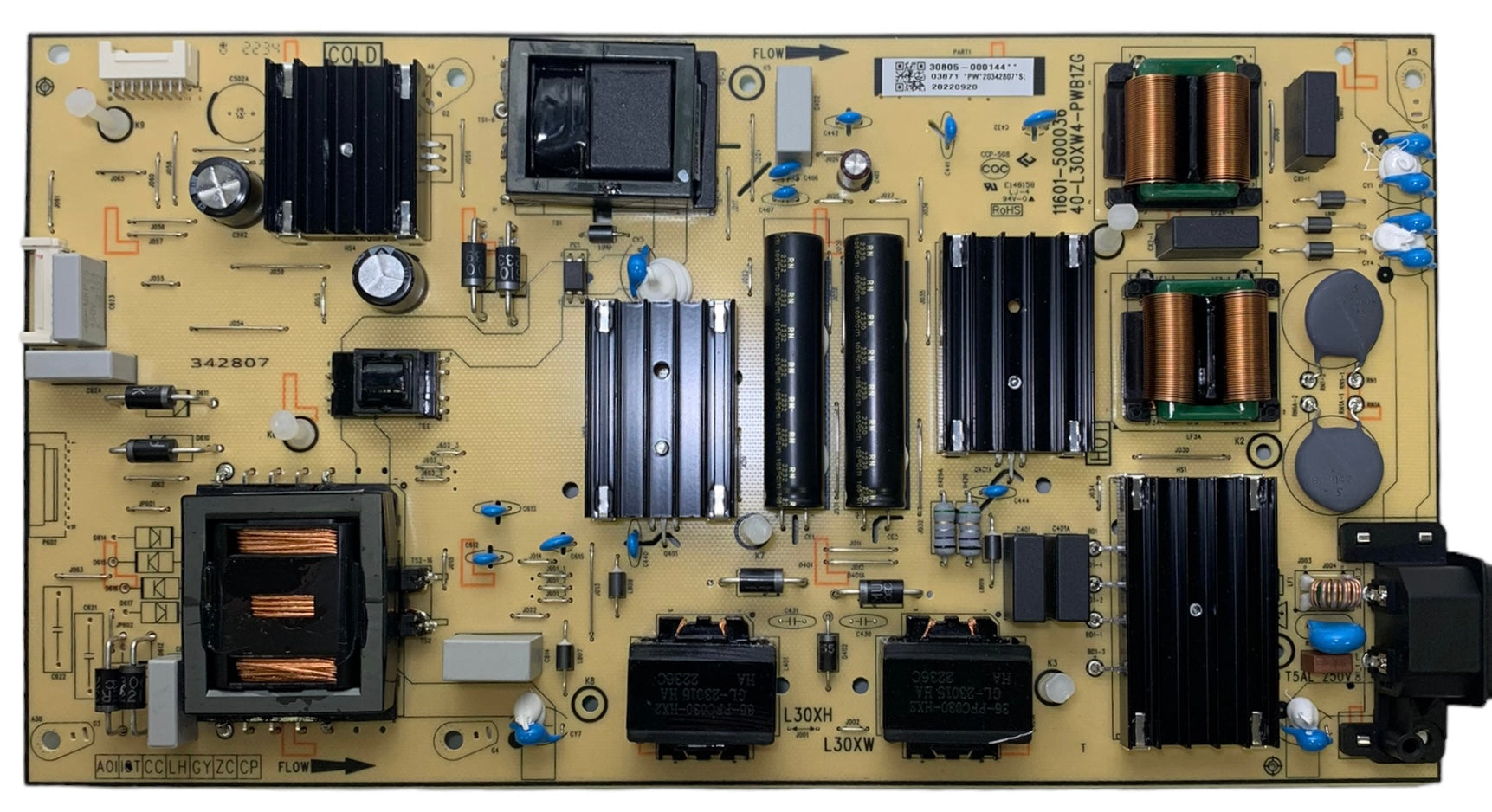 TCL 30805-000144 Power Supply Board