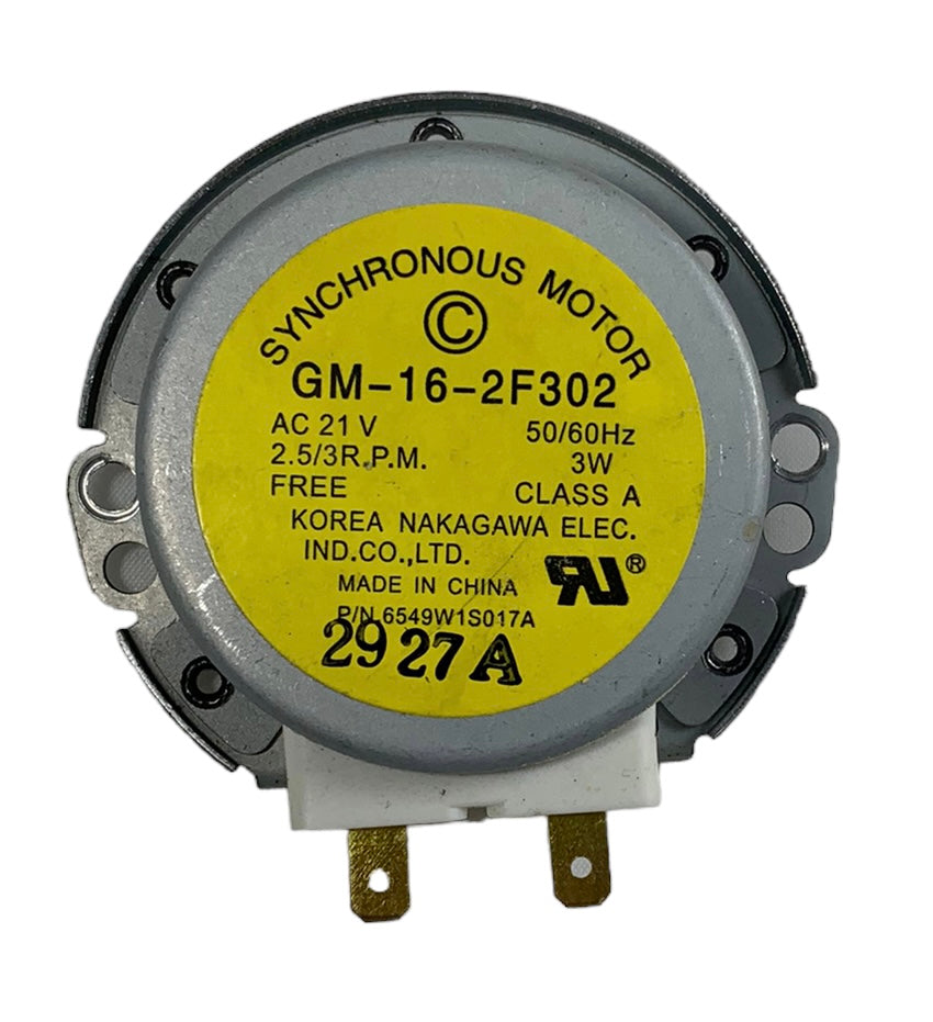 21V Microwave Turntable Motor 2.5 / 3 RPM GM-16-2F302