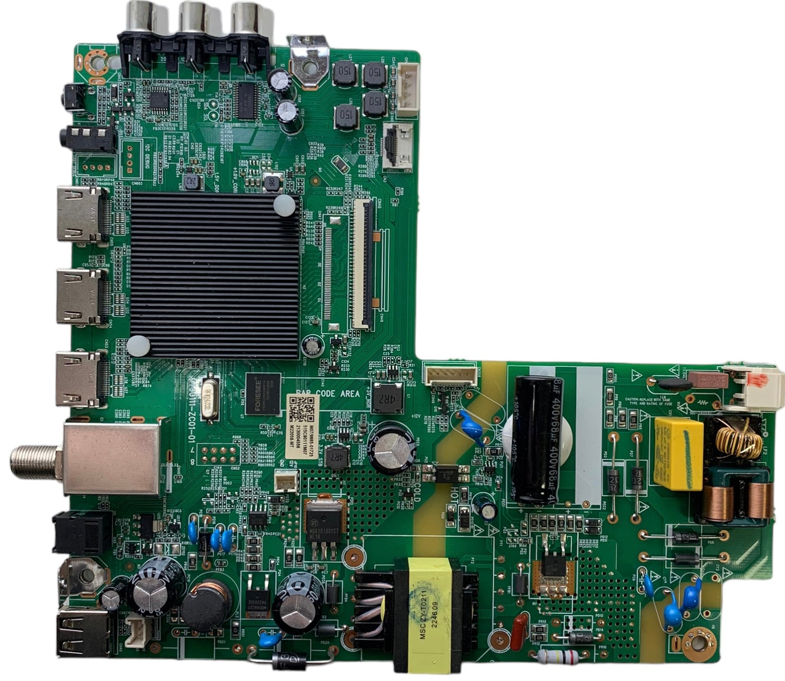 Onn 515C90111M07 M22058-MT M22251-MT Main Board/Power Supply for 100012589
