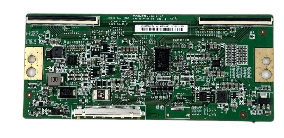 Philips 44-9771869 HV430QUBF7K T-Con Board