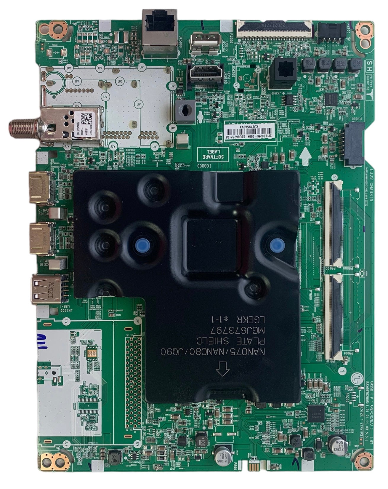 LG EBU66752103 Main Board for 43NANO75UQA.BUSSLJM