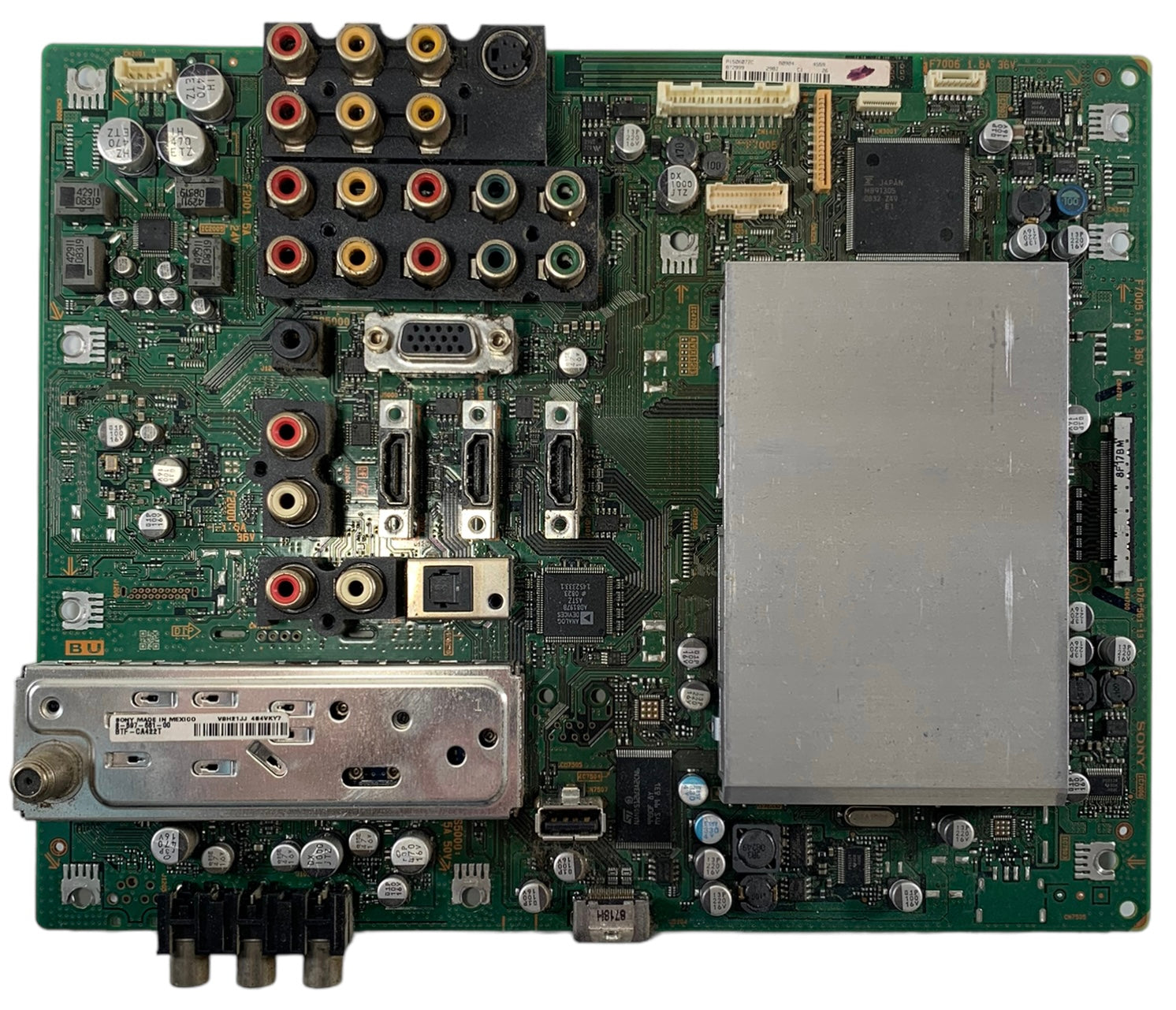 Sony A-1641-948-A (1-876-561-13) BU Main Board for KDL-52W4100