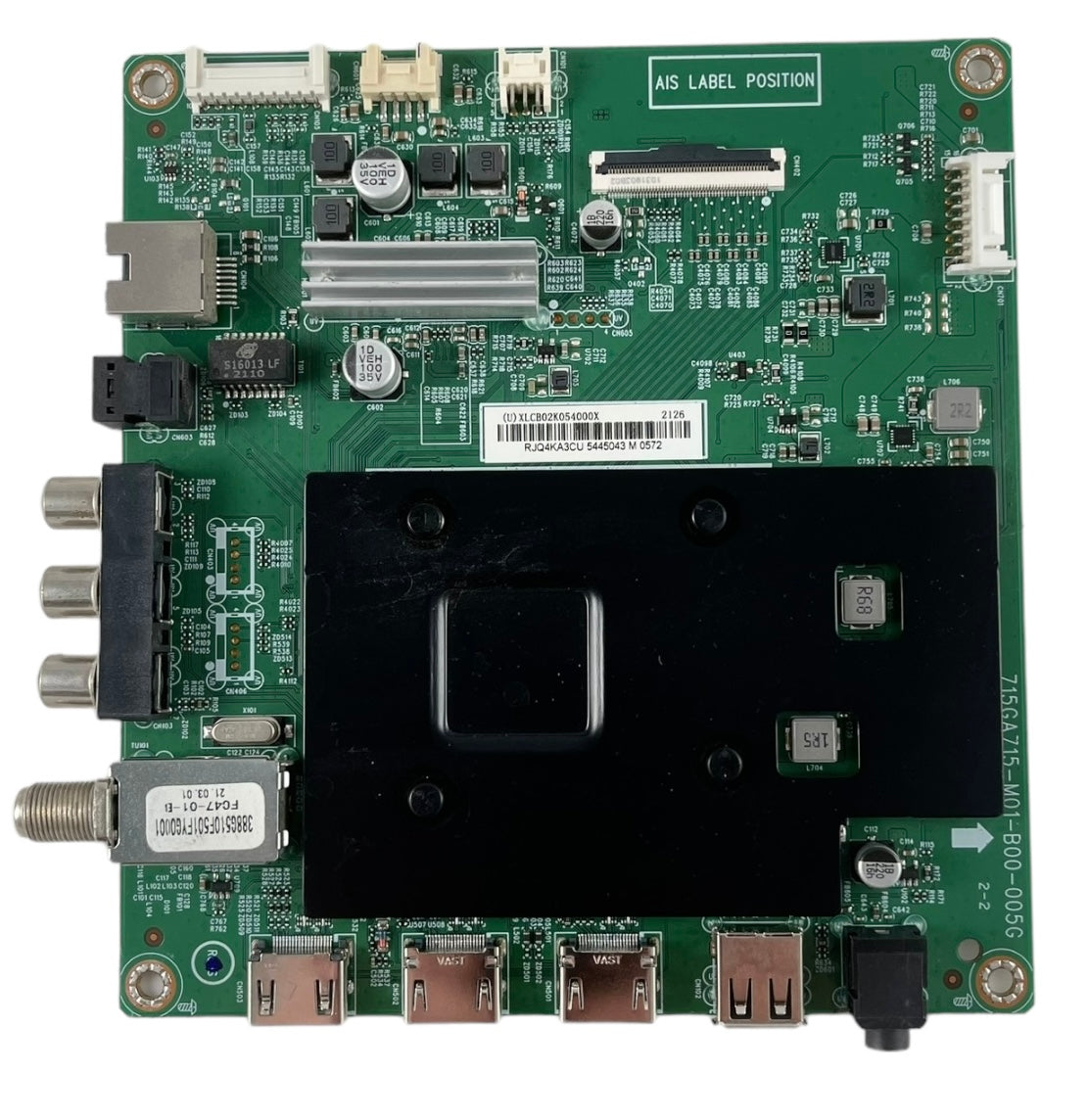 Insignia 756TXLCB02K054000X Main Board for NS-50F301NA22 REV.B