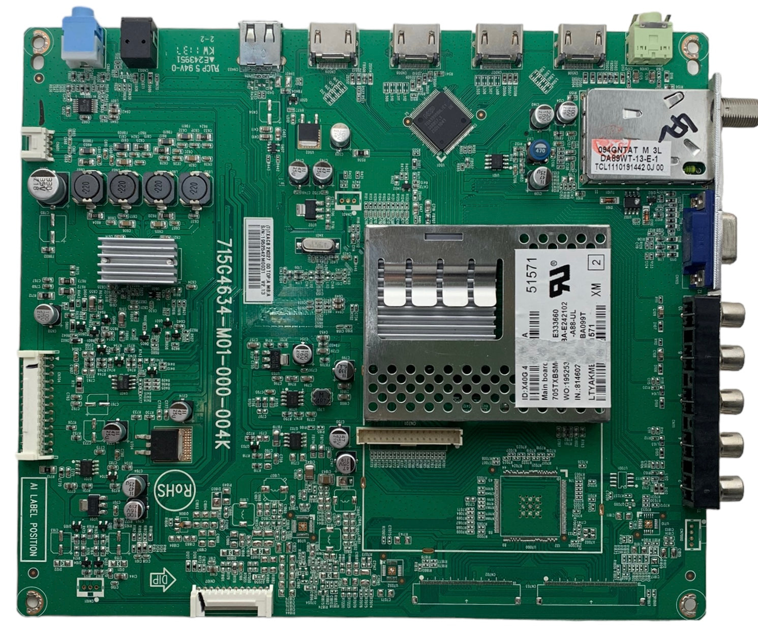 Vizio CBPFTXACB2K027 Main Board for E420VT