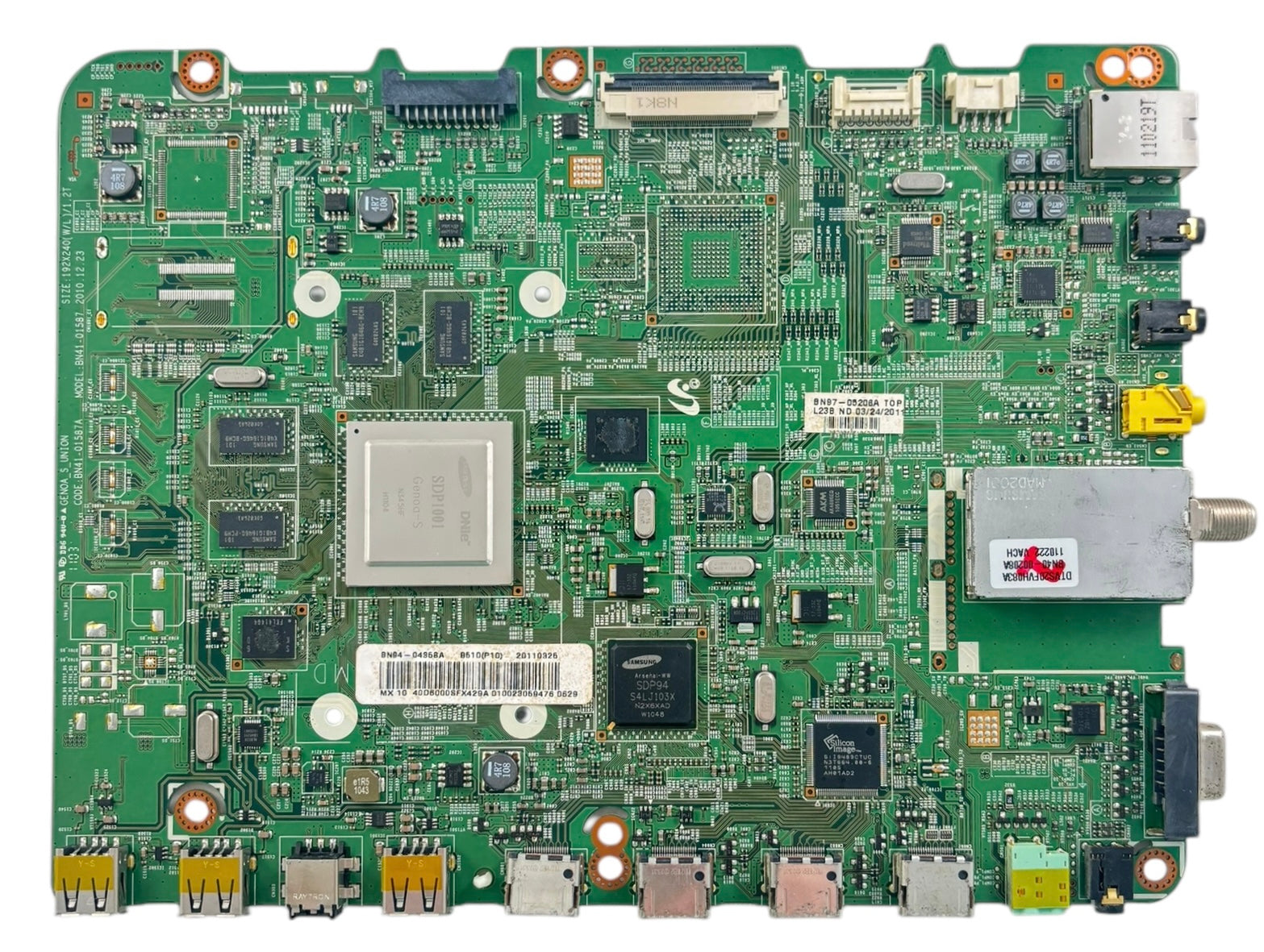 Samsung BN94-04368A Main Board for UN40D6000SFXZA, UN46D6000SFXZA