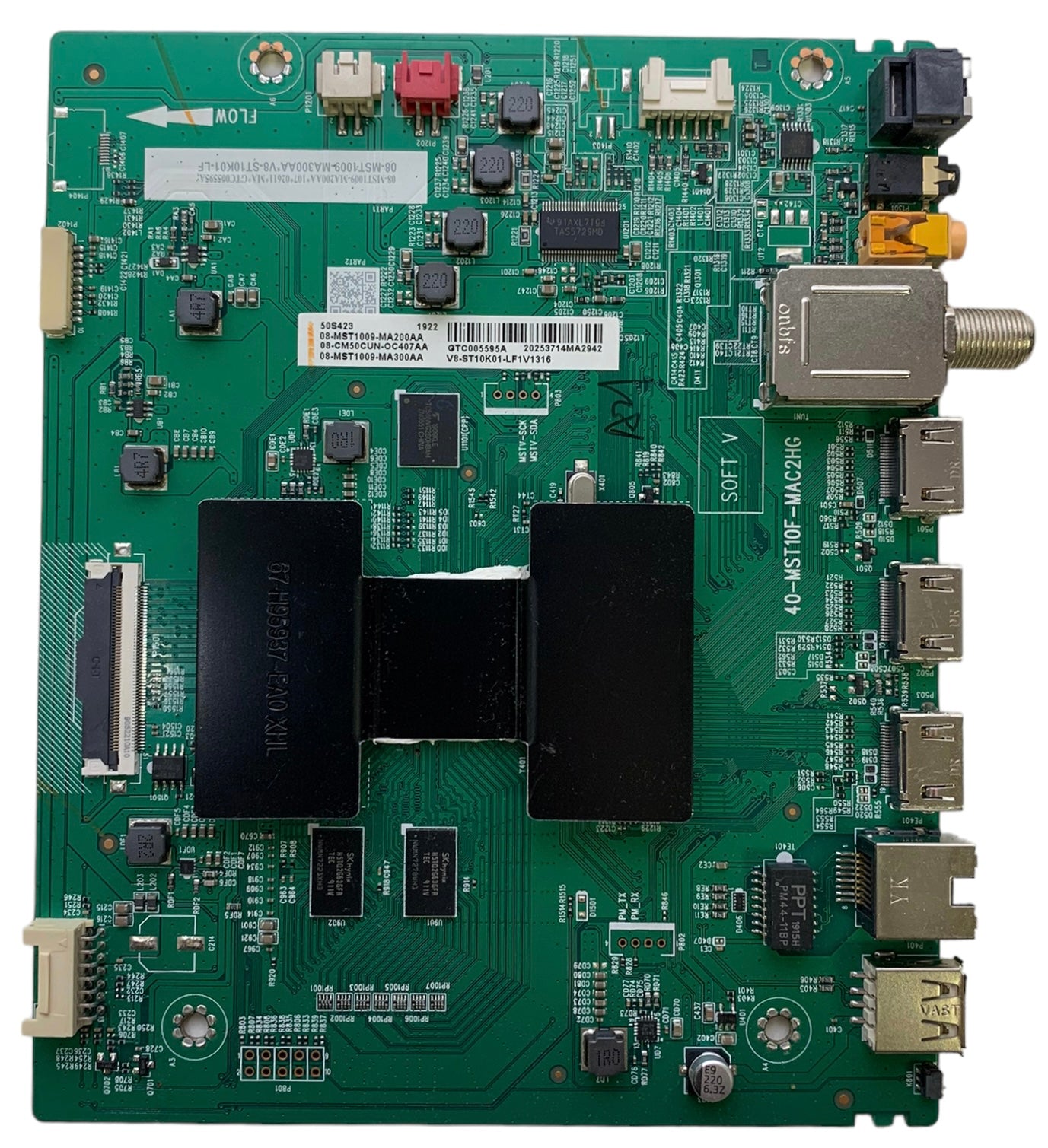 TCL 08-CM50CUN-OC407AA Main Board for 50S423 (SEE NOTE)