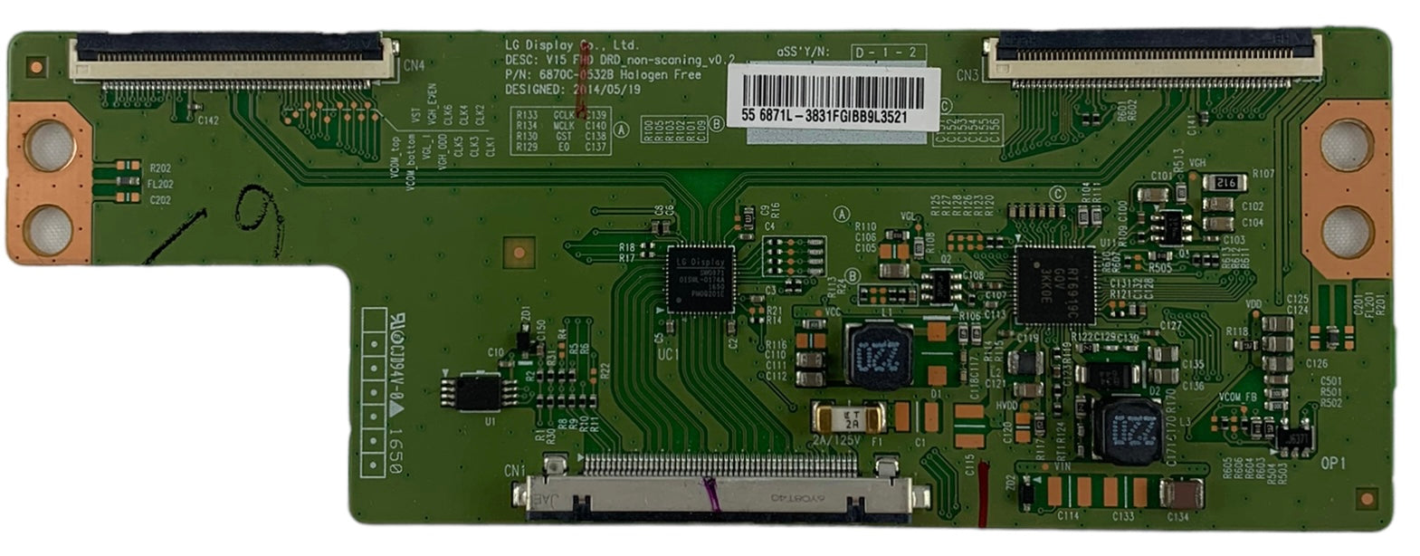 LG 6871L-3831F (6870C-0532B) T-Con Board for 55LJ5500-UA.BUSYLJR