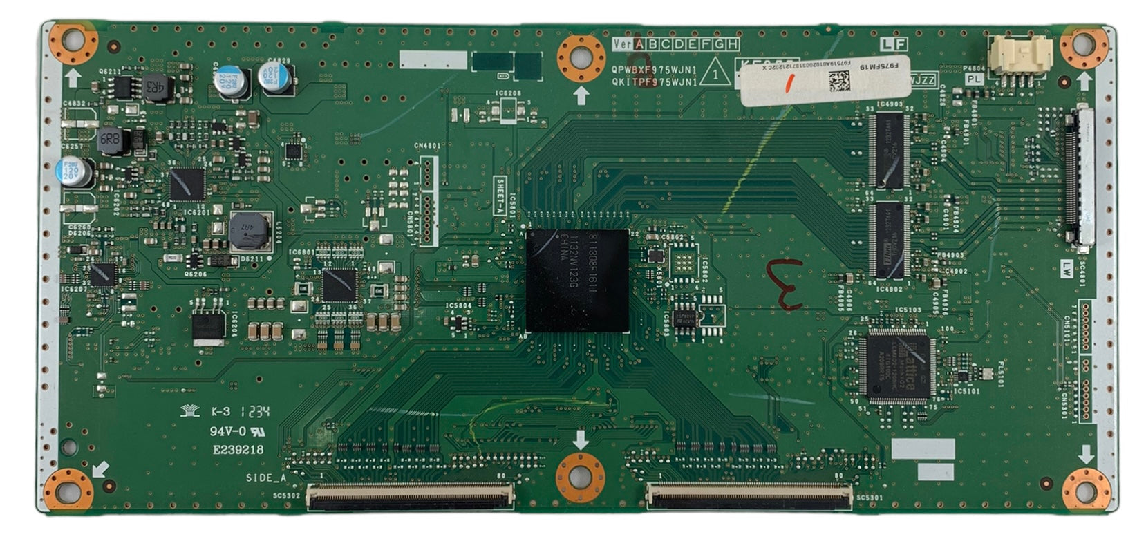 Sharp DUNTKF975FM19 (KF975, QPWBXF975WJN1) T-Con Board