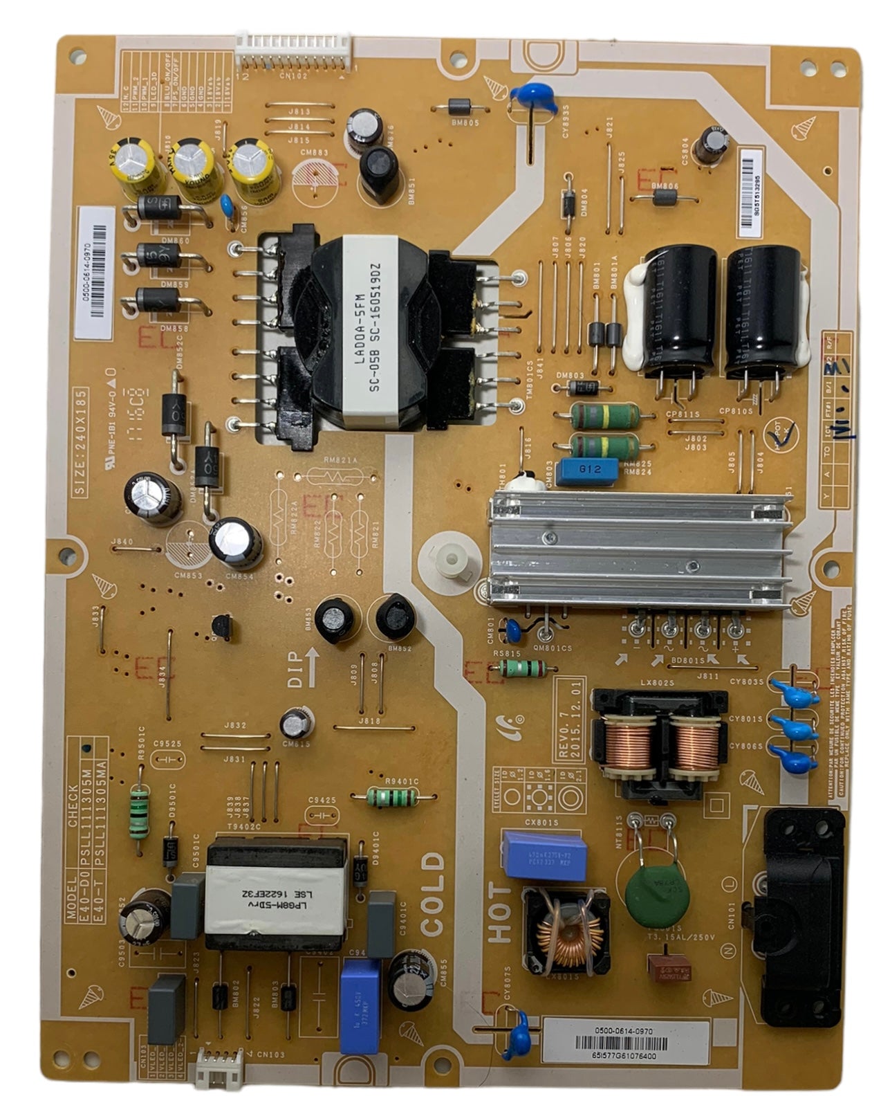 Vizio 0500-0614-0970 Power Supply for E40-D0