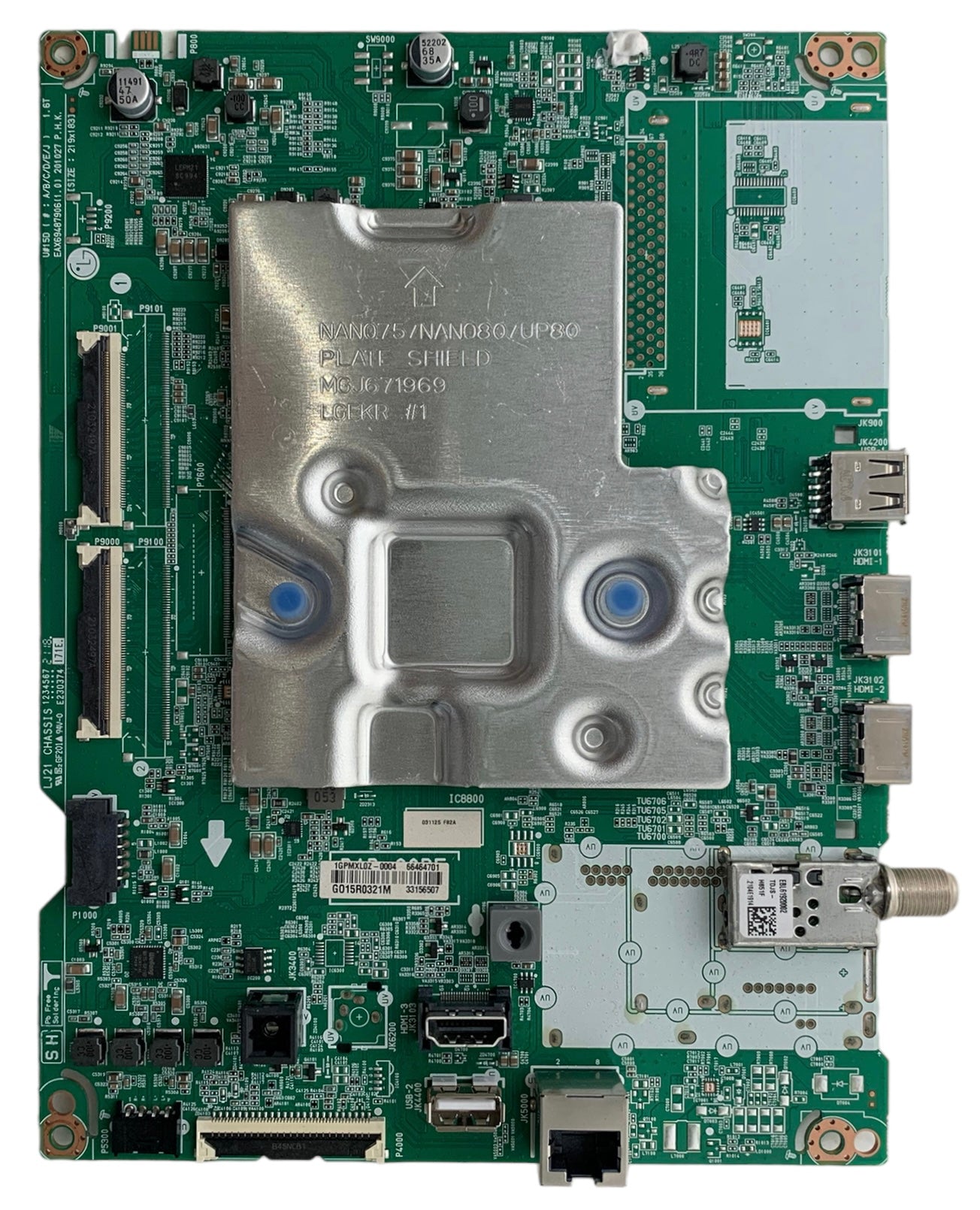 LG EBU66464701 Main Board for 43UP8000PUR.AUSGLJH