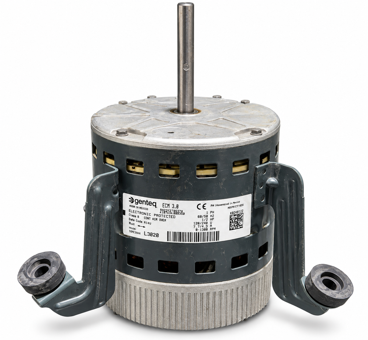 Genteq 5SME39HXL3020 ECM 3.0 motor white-background product photo
