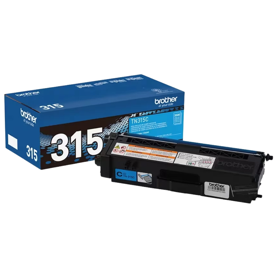 New, Pre-Owned - Brother TN315C High-Yield Cyan Toner Cartridge
