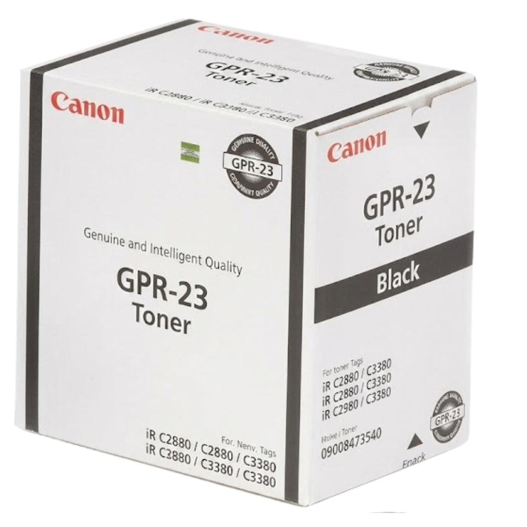 New, Pre-Owned - Canon GPR-23 Black Toner Cartridge, 0452B003AA