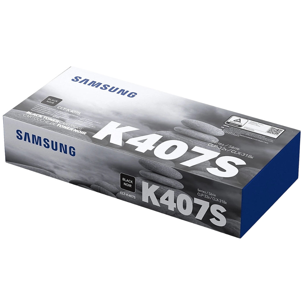 New, Pre-Owned - Samsung K407 Black Toner Cartridge, CLT-K407S