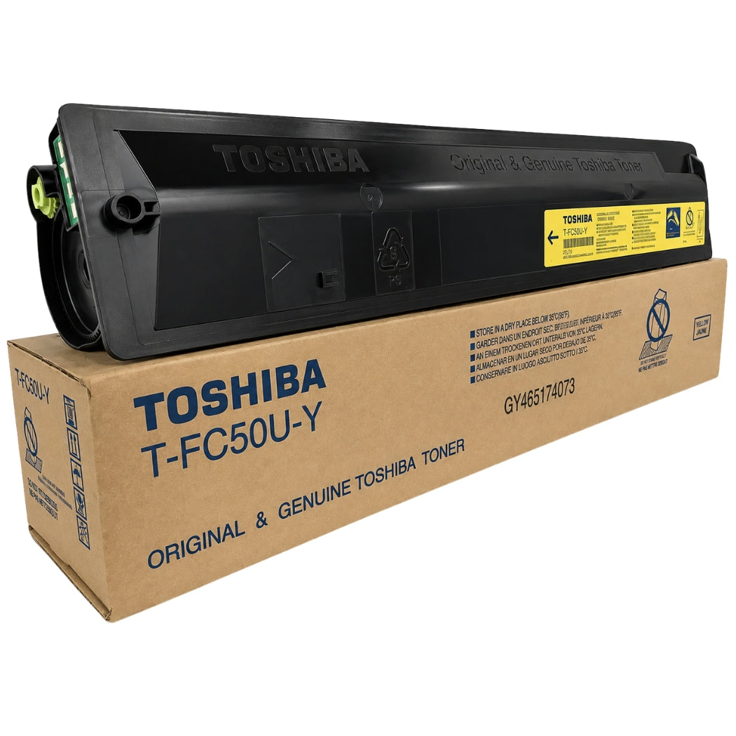 New, Pre-Owned - Toshiba T-FC50U-Y Yellow Toner Cartridge