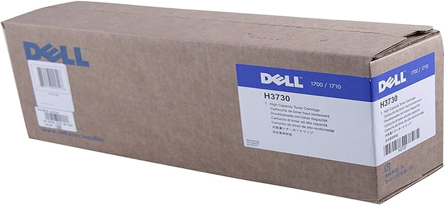 New, Pre-Owned - Dell 1700/1700n Black Toner Cartridge, H3730