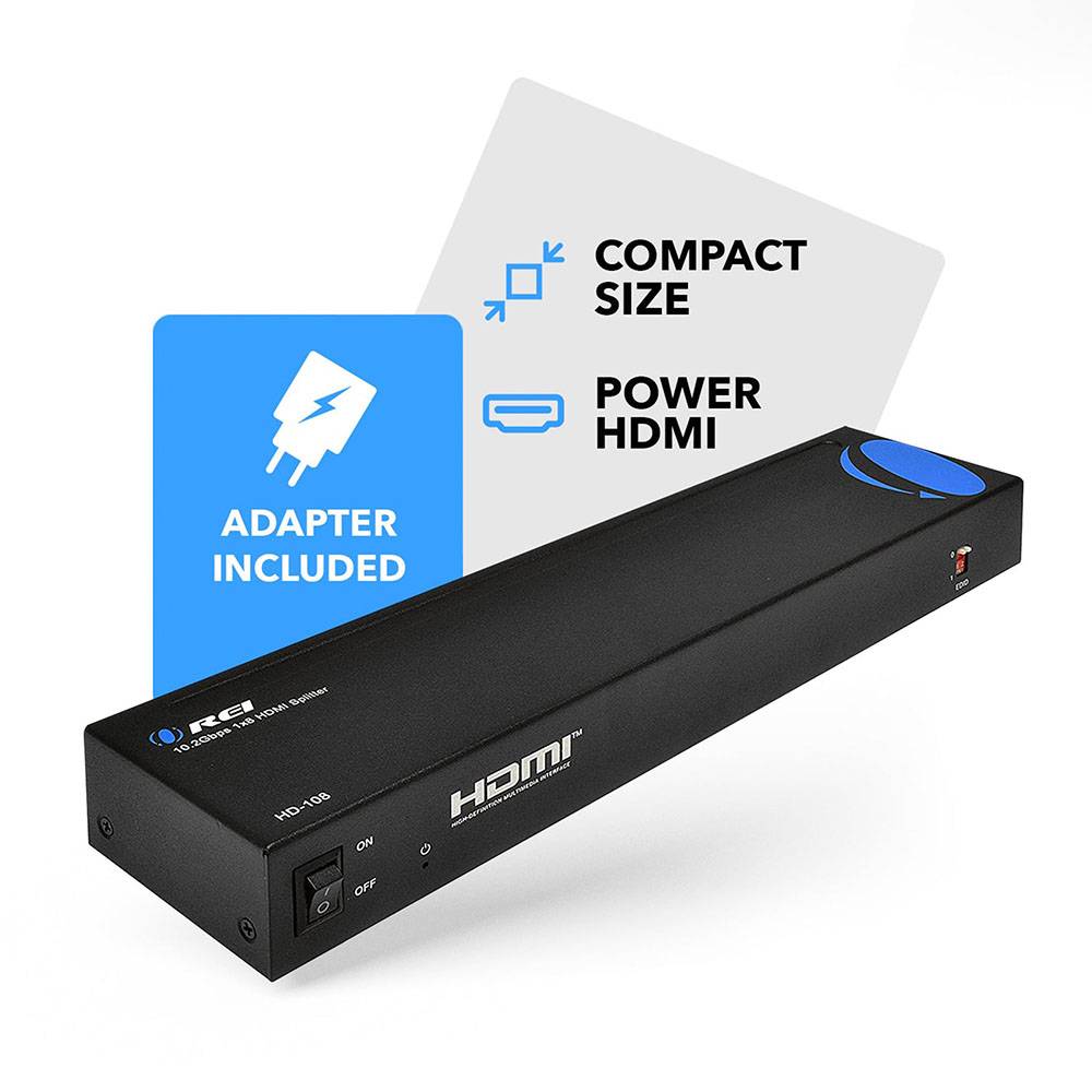 1080p 1x8 HDMI™ Splitter-HD-108