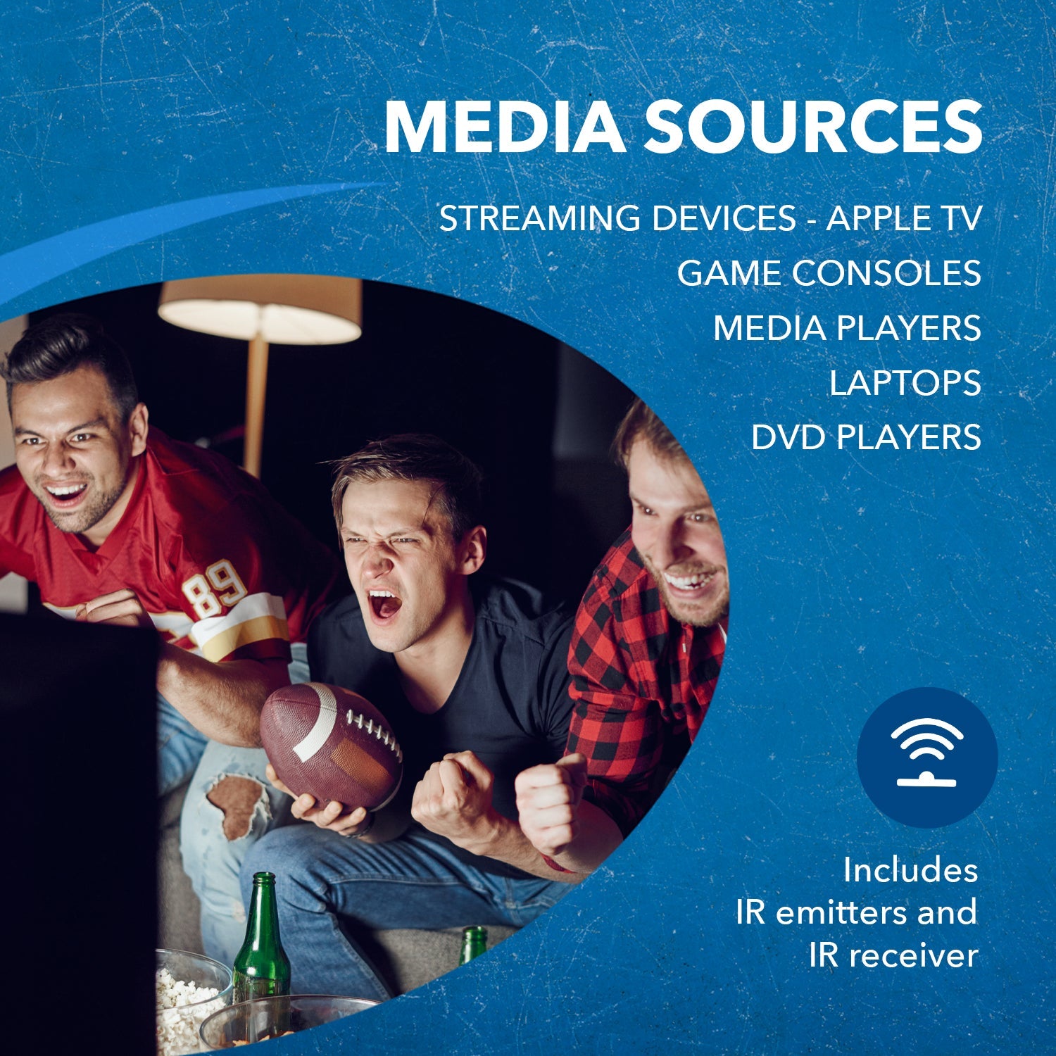 1080p 1x8 HDMI™ Extender Splitter (Over IP) - 400ft (cat6)-HD-EX108