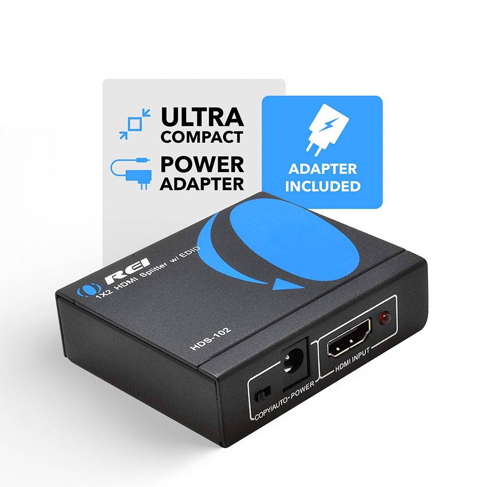 4K@30Hz 1x2 HDMI™ Splitter (HDS-102)