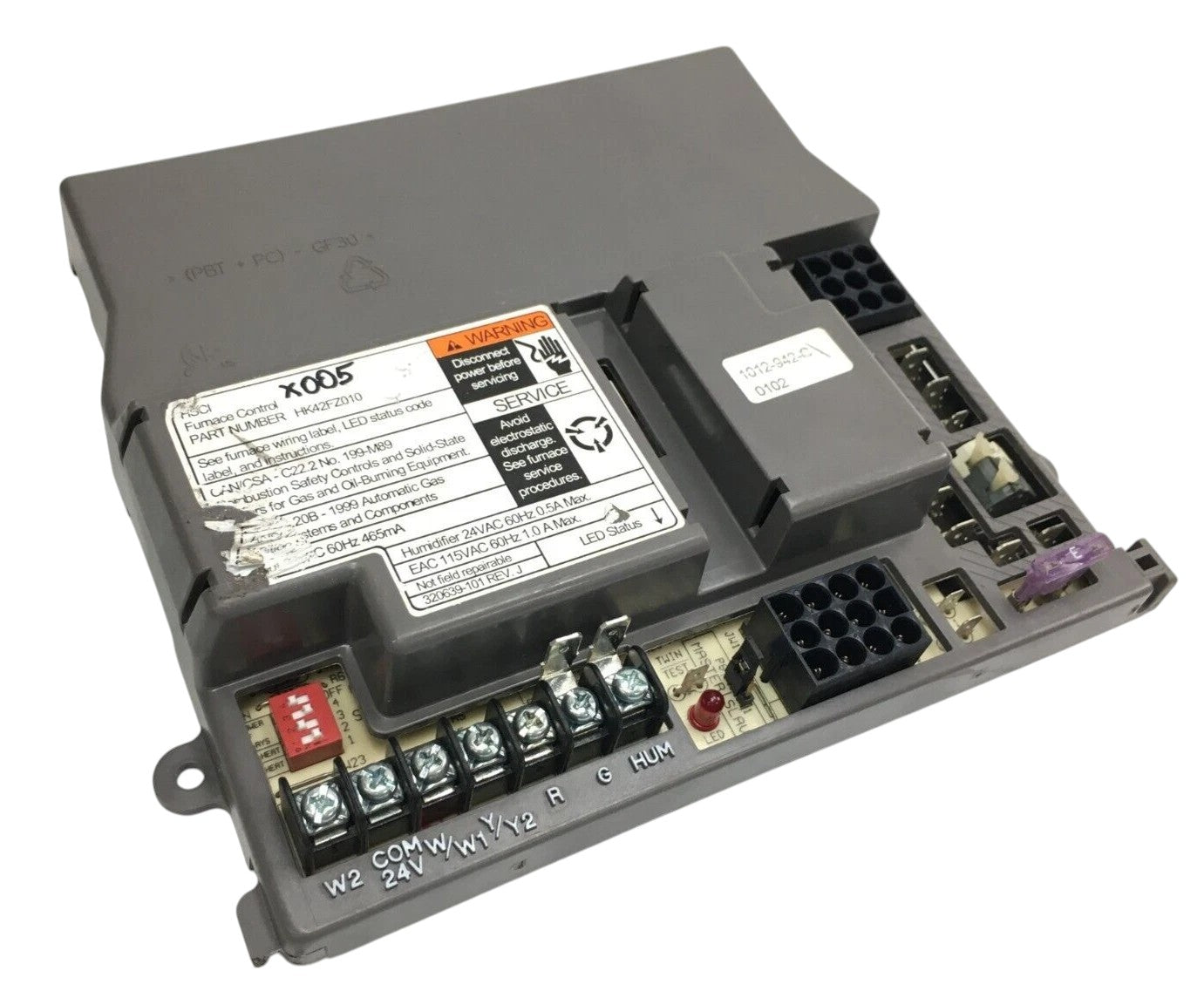 Carrier Bryant HK42FZ010 Furnace Control Circuit Board (Refurbed)