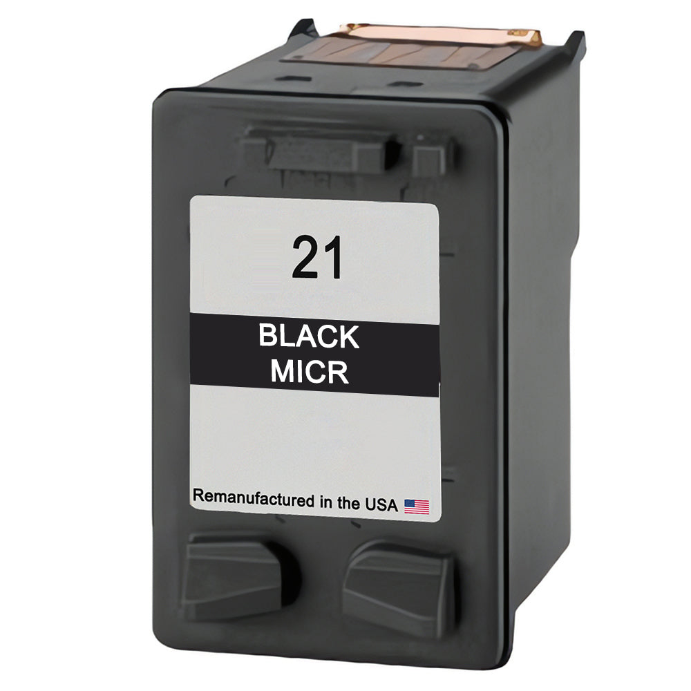 U.S. Remanufactured for HP 21 C9351AN Black MICR Ink Cartridges