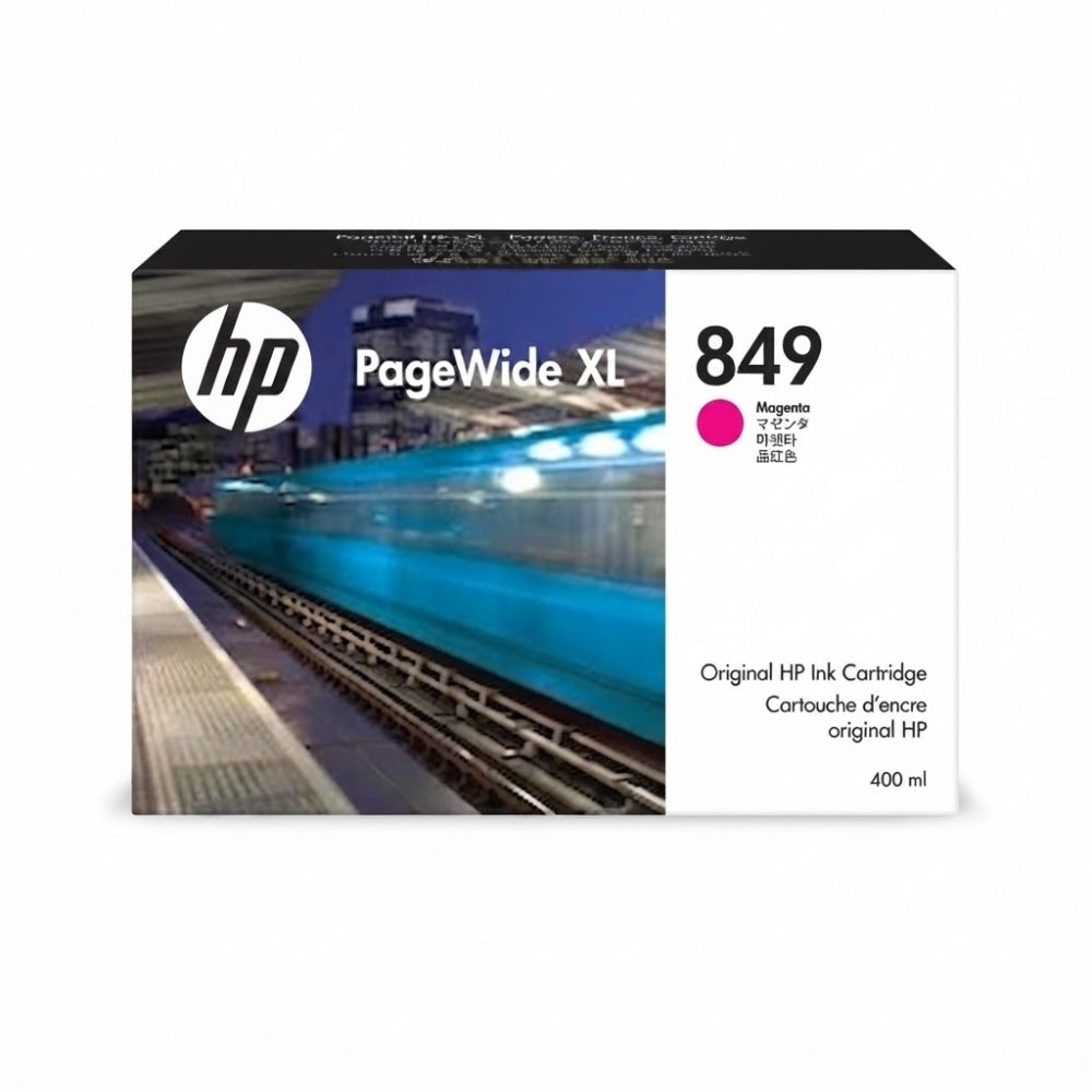 New, Pre-Owned, Original HP 849 Standard Yield Magenta Ink Cartridge, 1XB37A