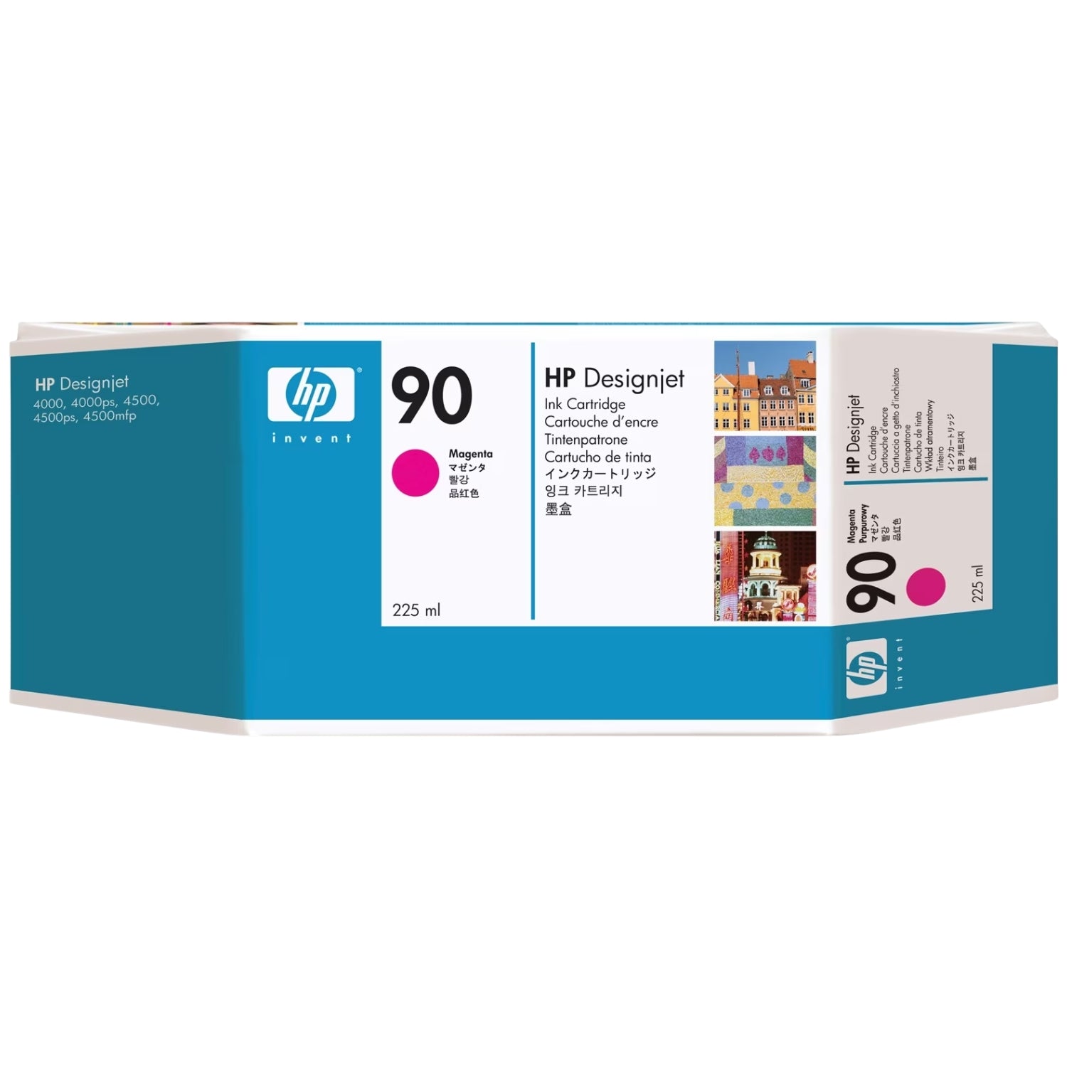 New, Pre-Owned - HP 90 (C5062A) 225ml Magenta Ink Cartridge