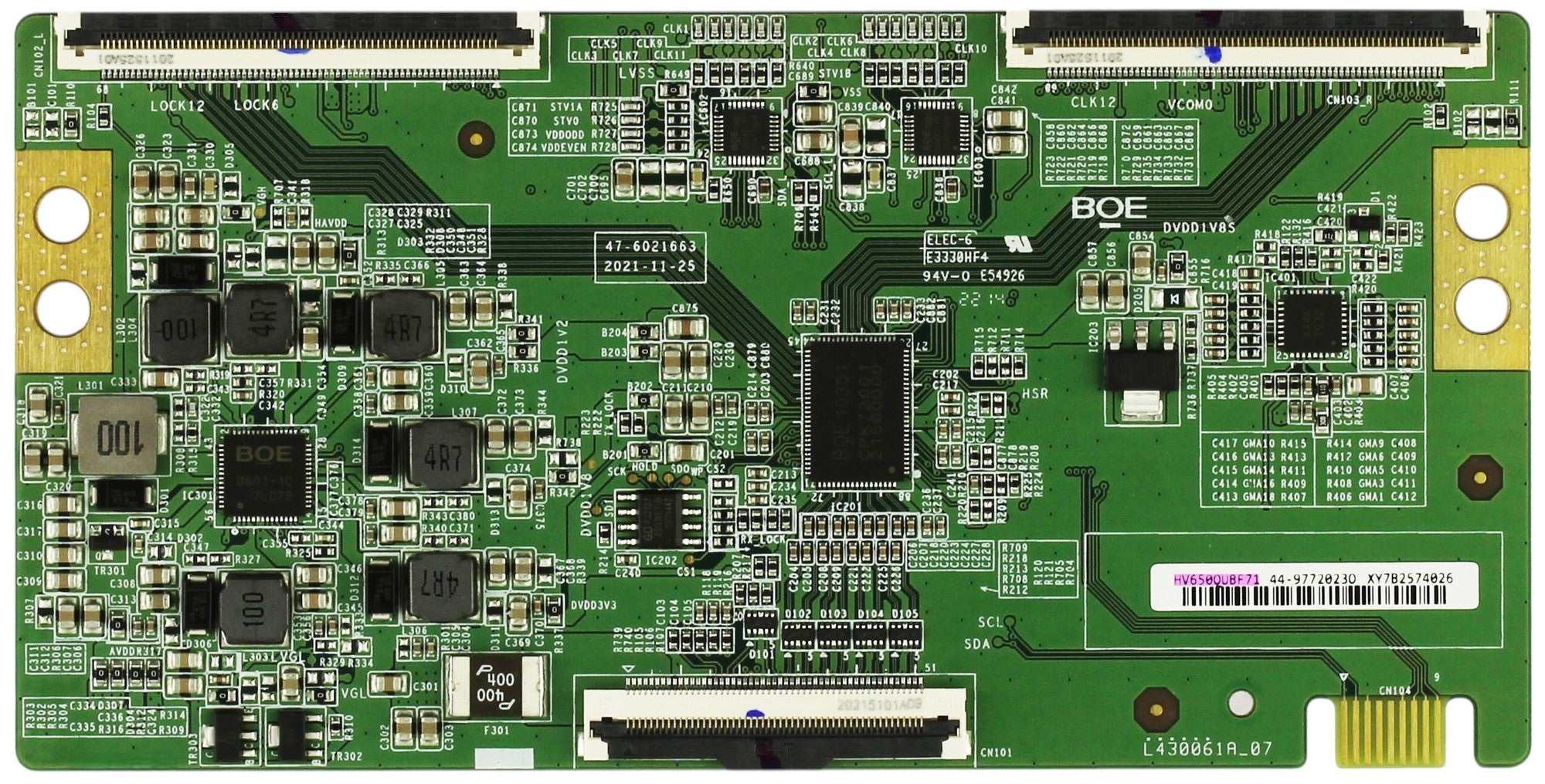 Philips HV650QUBF71 44-9772023 T-Con Board