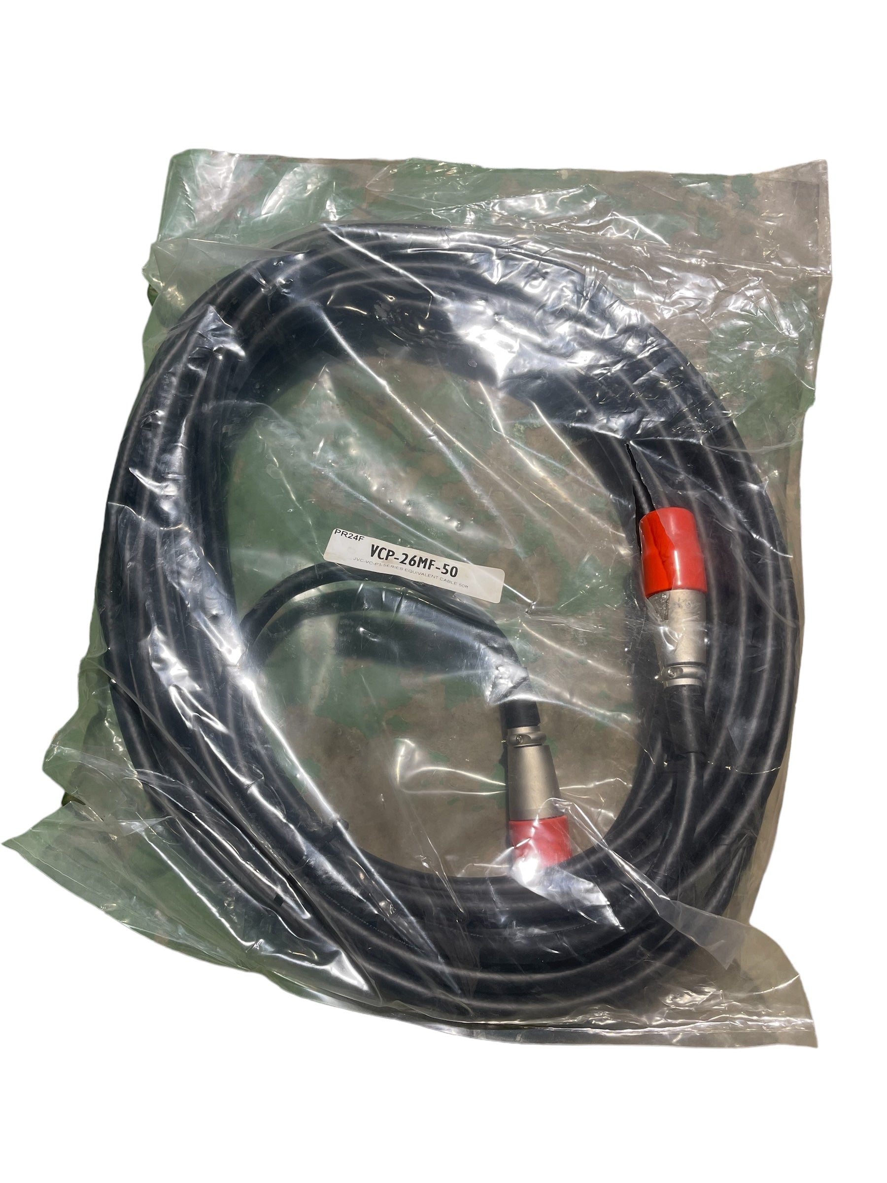 NEW VCP-26MF-50 50ft JVC VC-P1 Series Equivalent Cable 26-Pin Camera to CCU