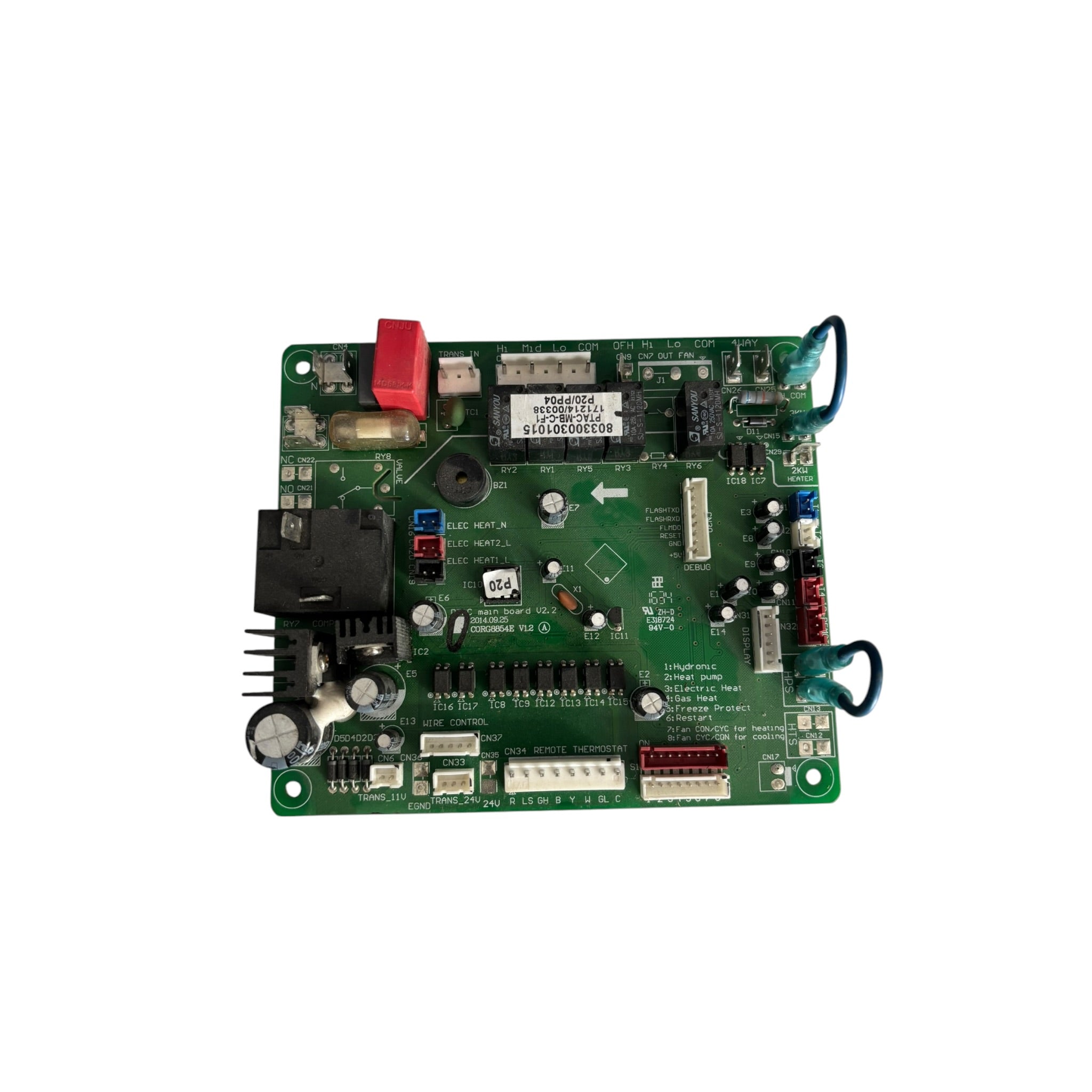 ISLANDAIRE 803300301015 Main Control Circuit Board PTAC-MB-C-F1 used P20/PP03