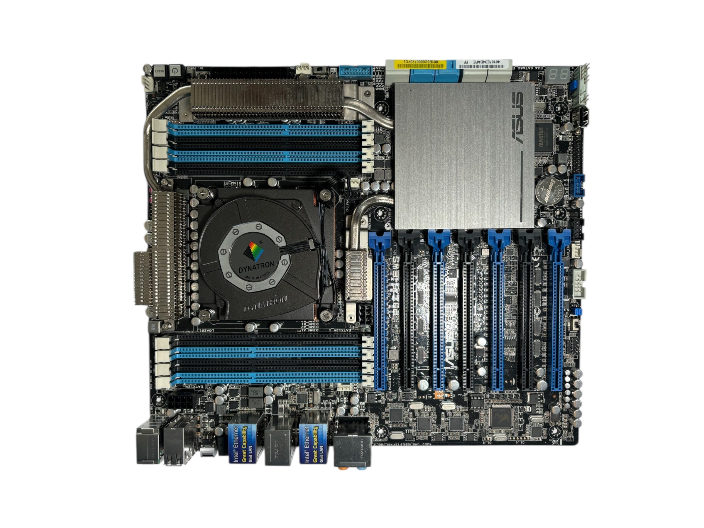 P9X79-E WS Asus LGA 2011 ATX Motherboard + Intel i7-4960X CPU w/ Dynatron Cooler