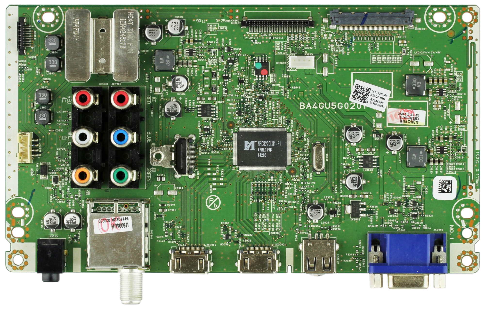 Emerson A3AQFMMA-001 Digital Main Board for LF461EM4 A