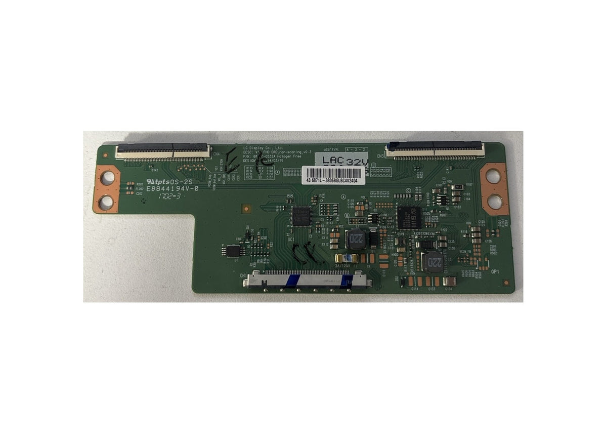 LG 6871L-3806B complete T-Con board original actual product photo